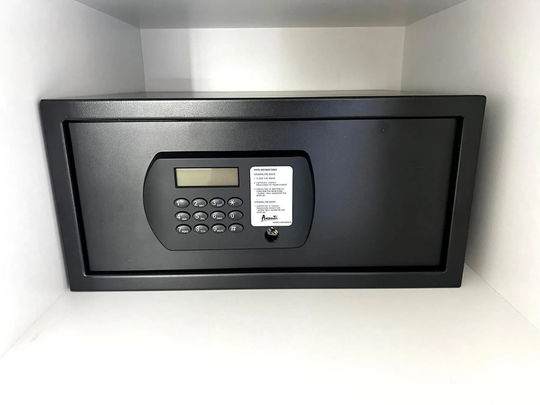 safe in Lani Kai Island Resort