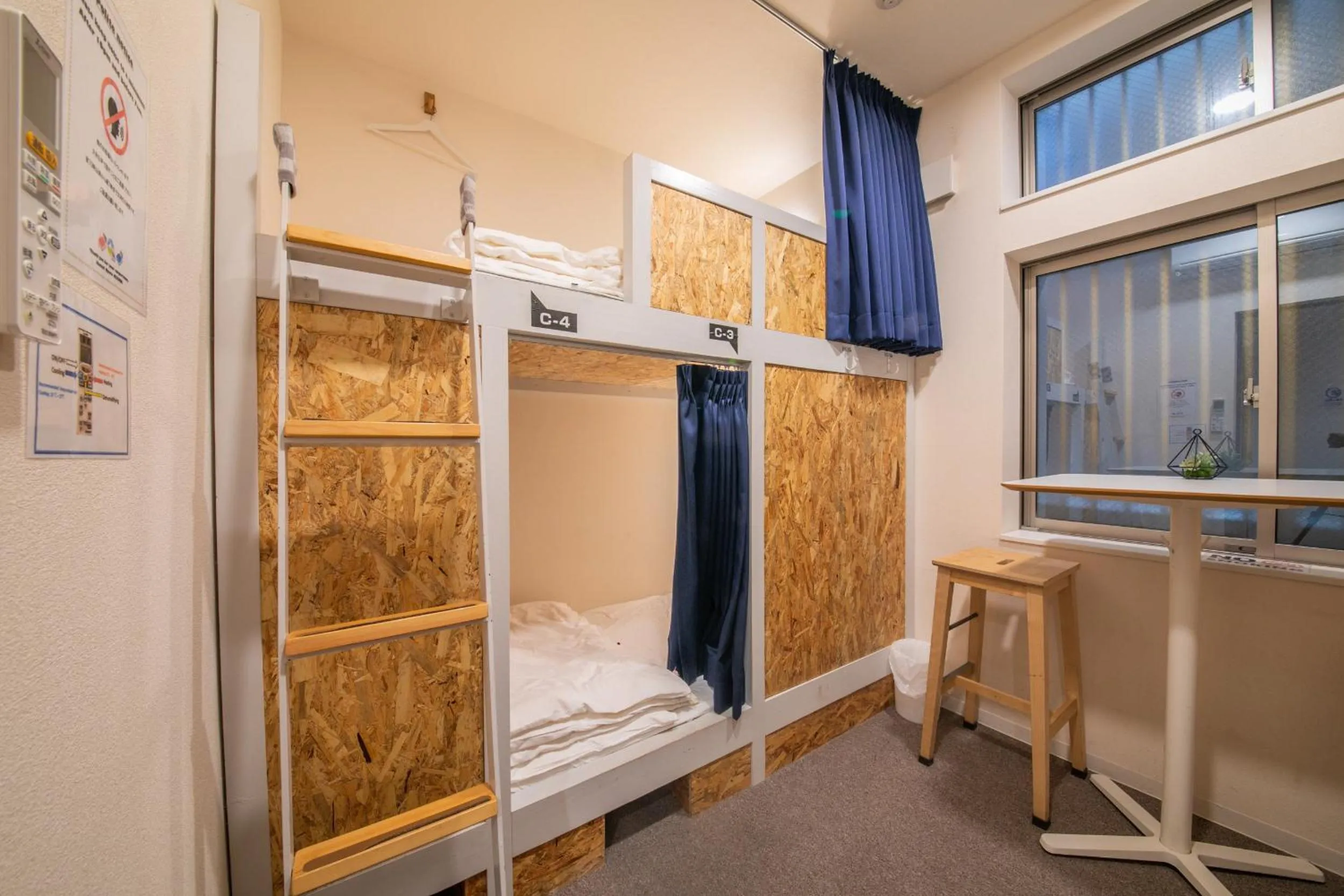 Bed in KIZUNA HOTEL Gojo Kiyomizu-dera Kamogawa