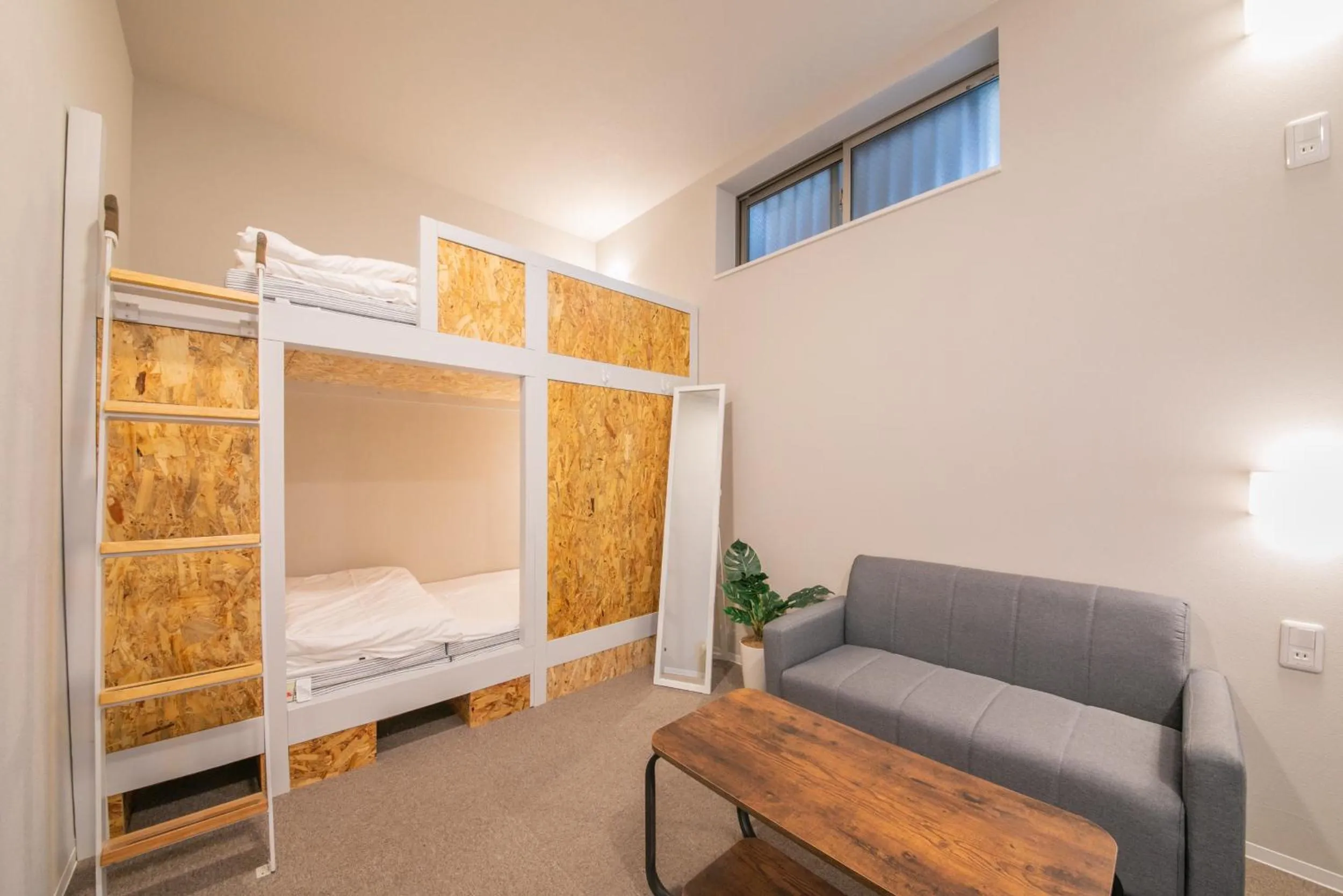 Bed in KIZUNA HOTEL Gojo Kiyomizu-dera Kamogawa