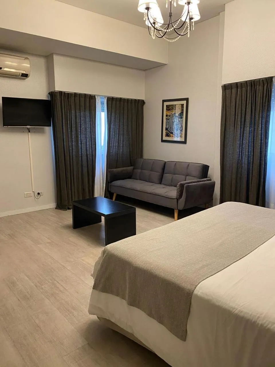 Bed in Hotel La Perla