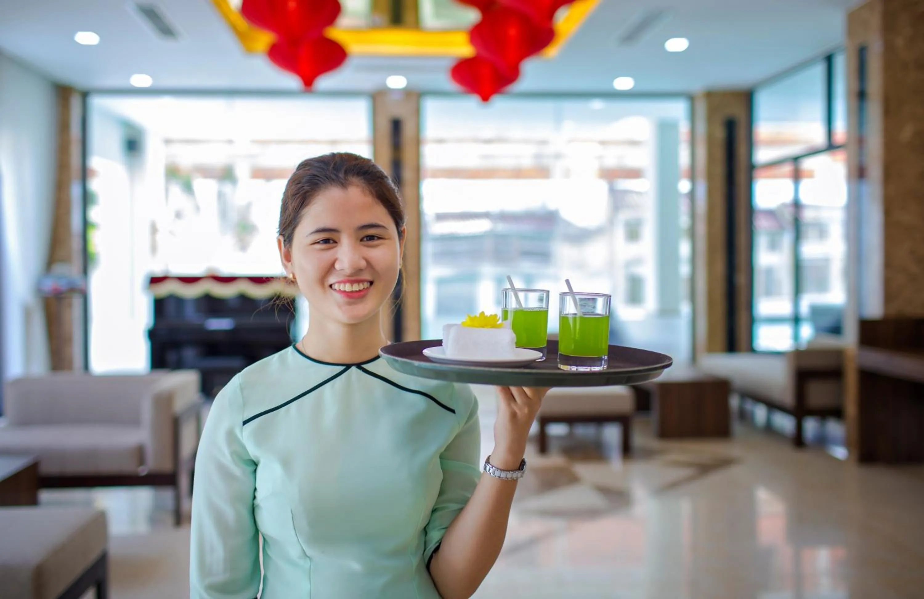 Staff in Ally Beach Boutique Hotel Hoian