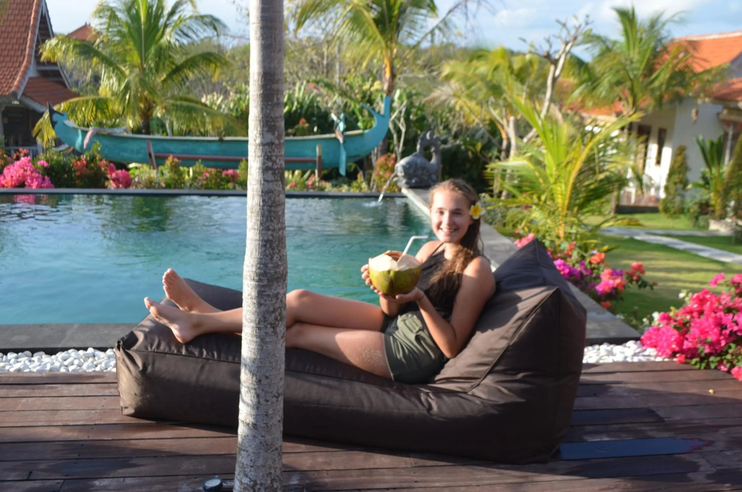 Patio in Uluwatu Breeze Village