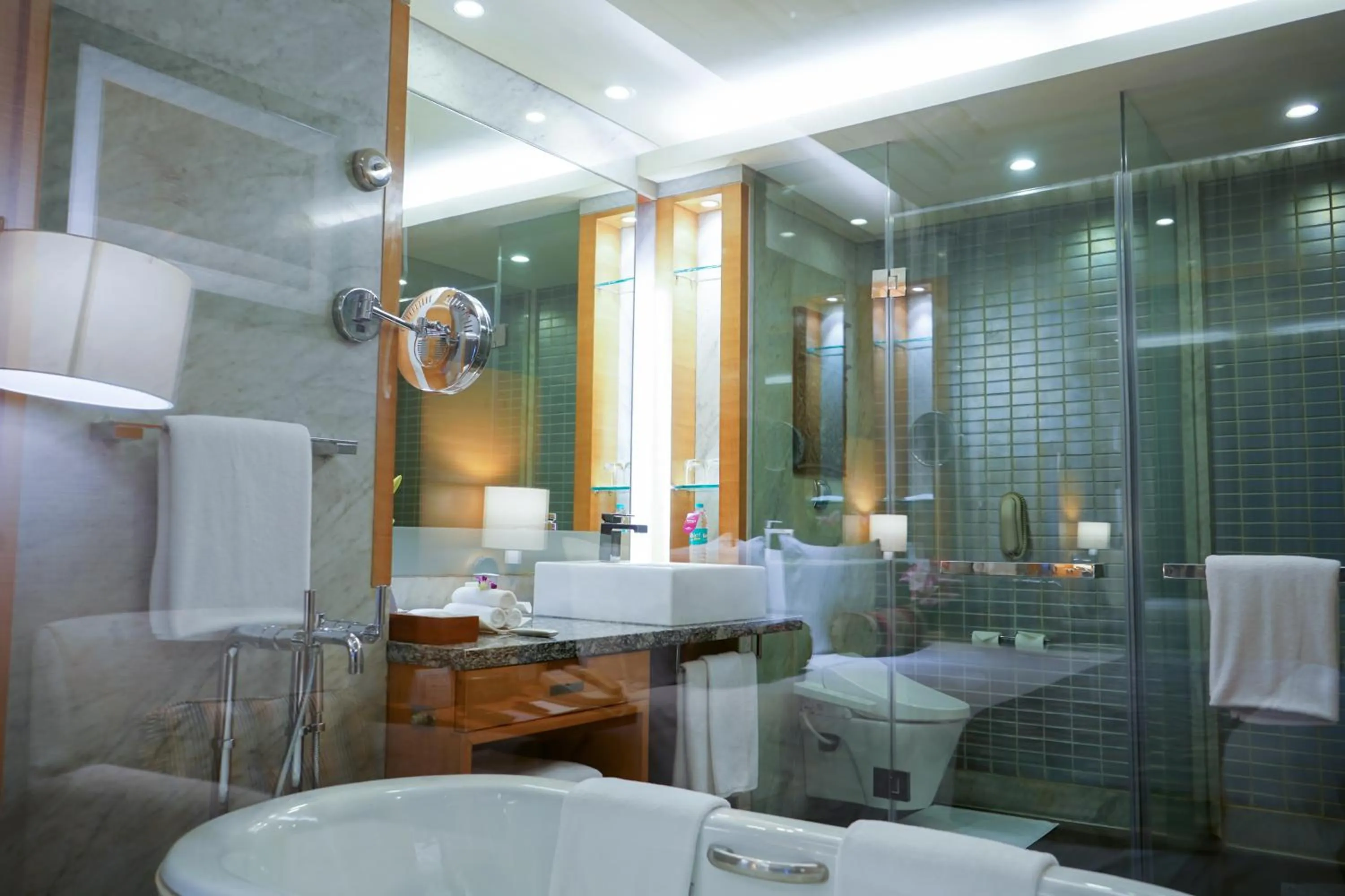 Bathroom in Crowne Plaza Today Gurugram by IHG