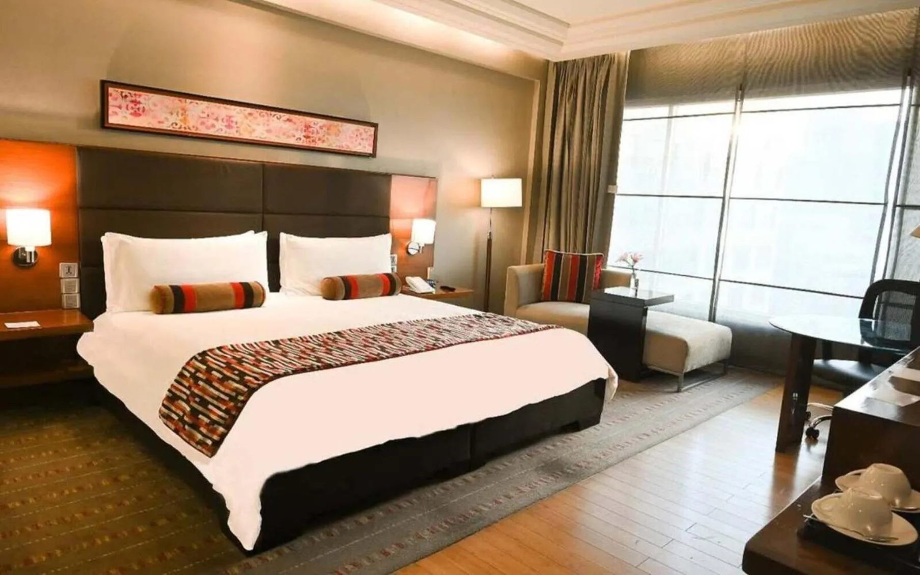 Photo of the whole room, Bed in Crowne Plaza Today Gurugram by IHG