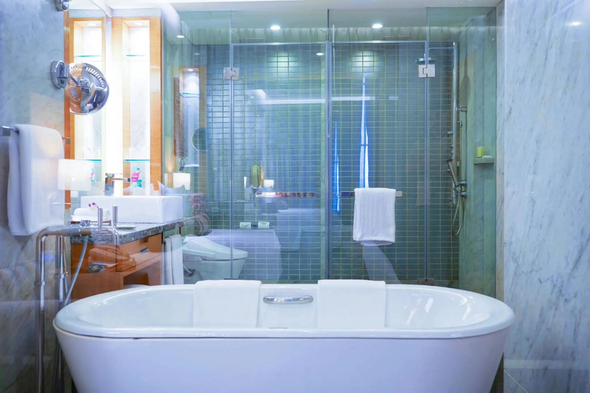 Bathroom in Crowne Plaza Today Gurugram by IHG