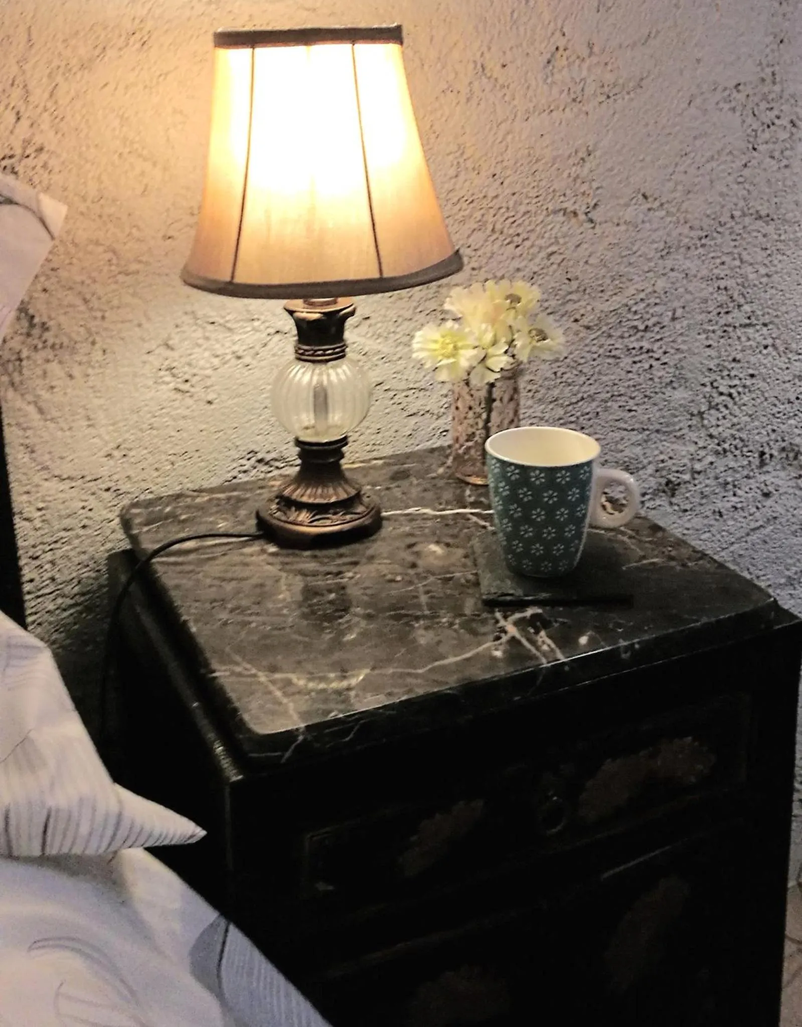 Decorative detail, Bed in Maison de Textile