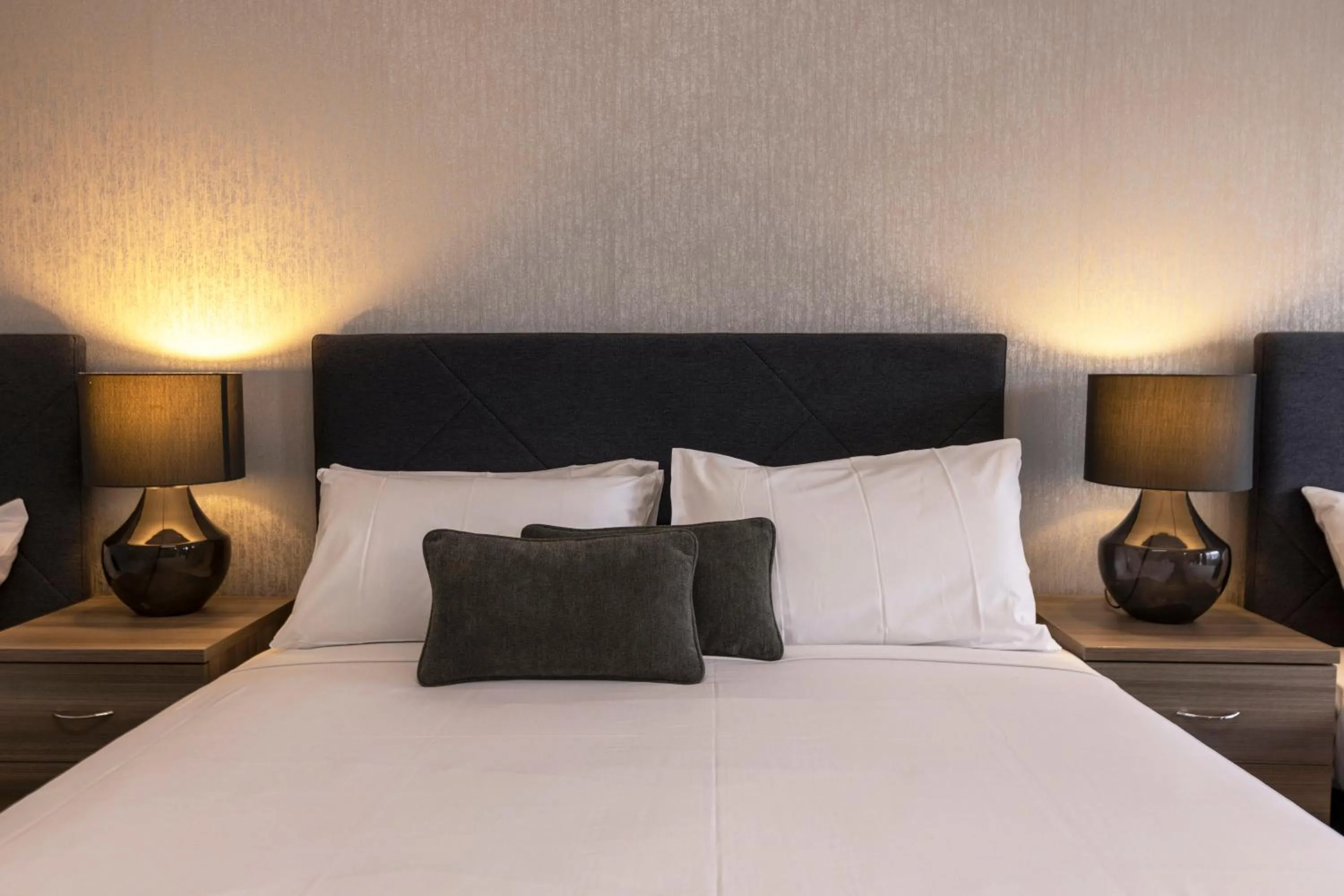 Bed in Rosebud Motel