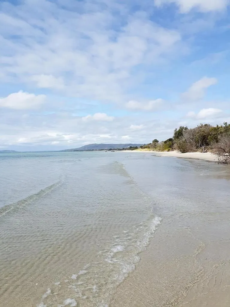 Beach in Rosebud Motel