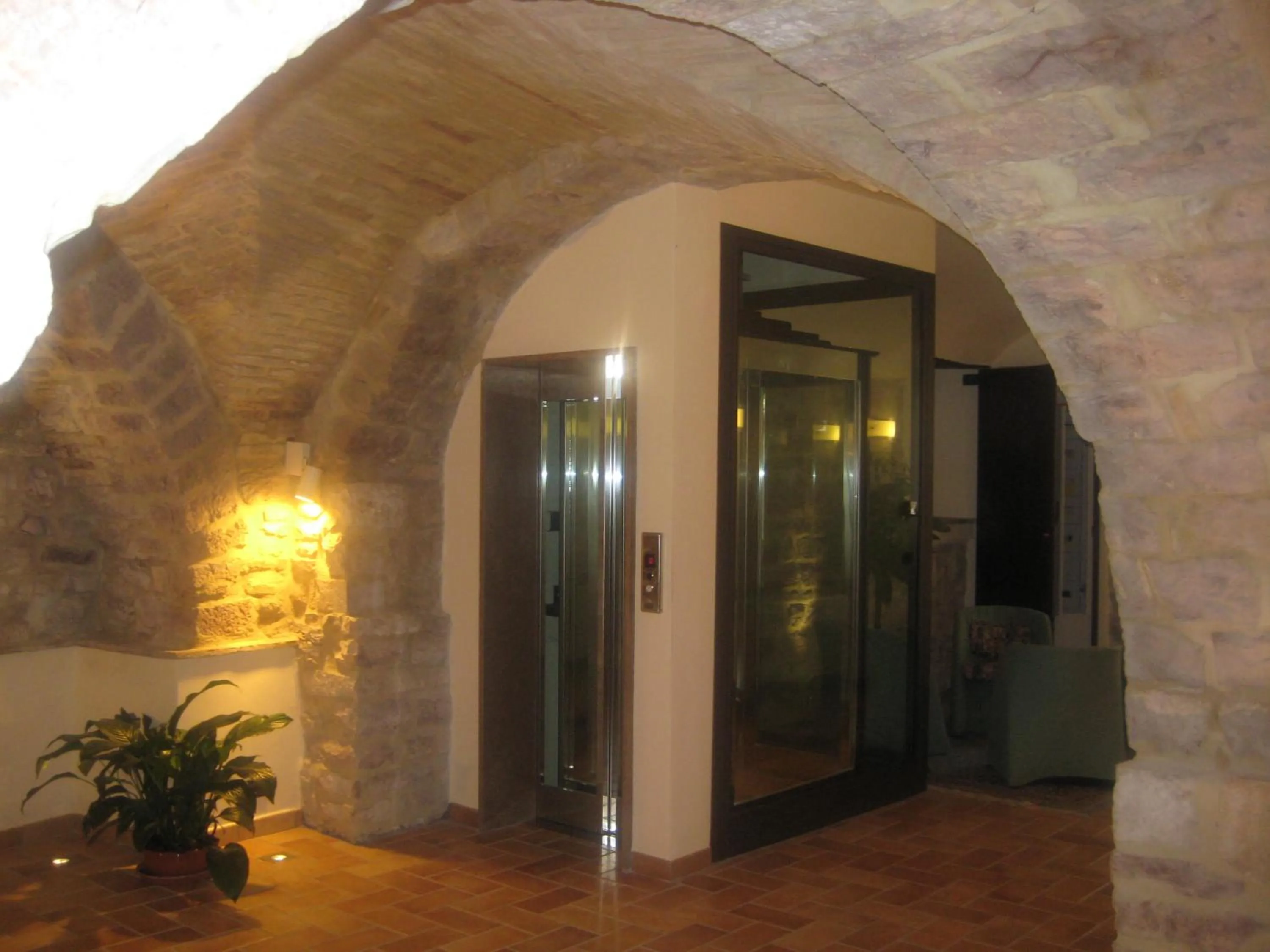 Facade/entrance in Hotel La Rocca