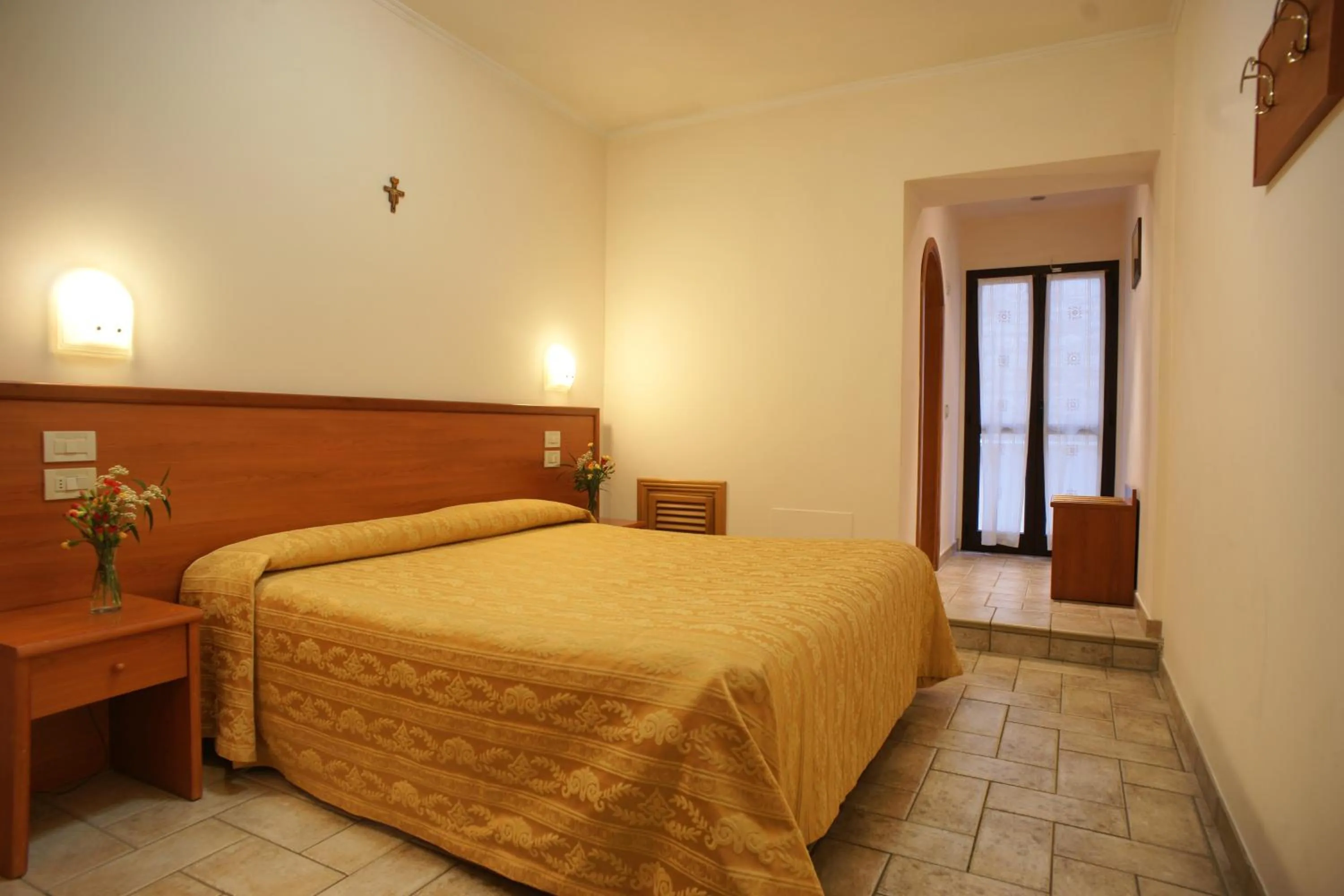 Bed in Hotel La Rocca