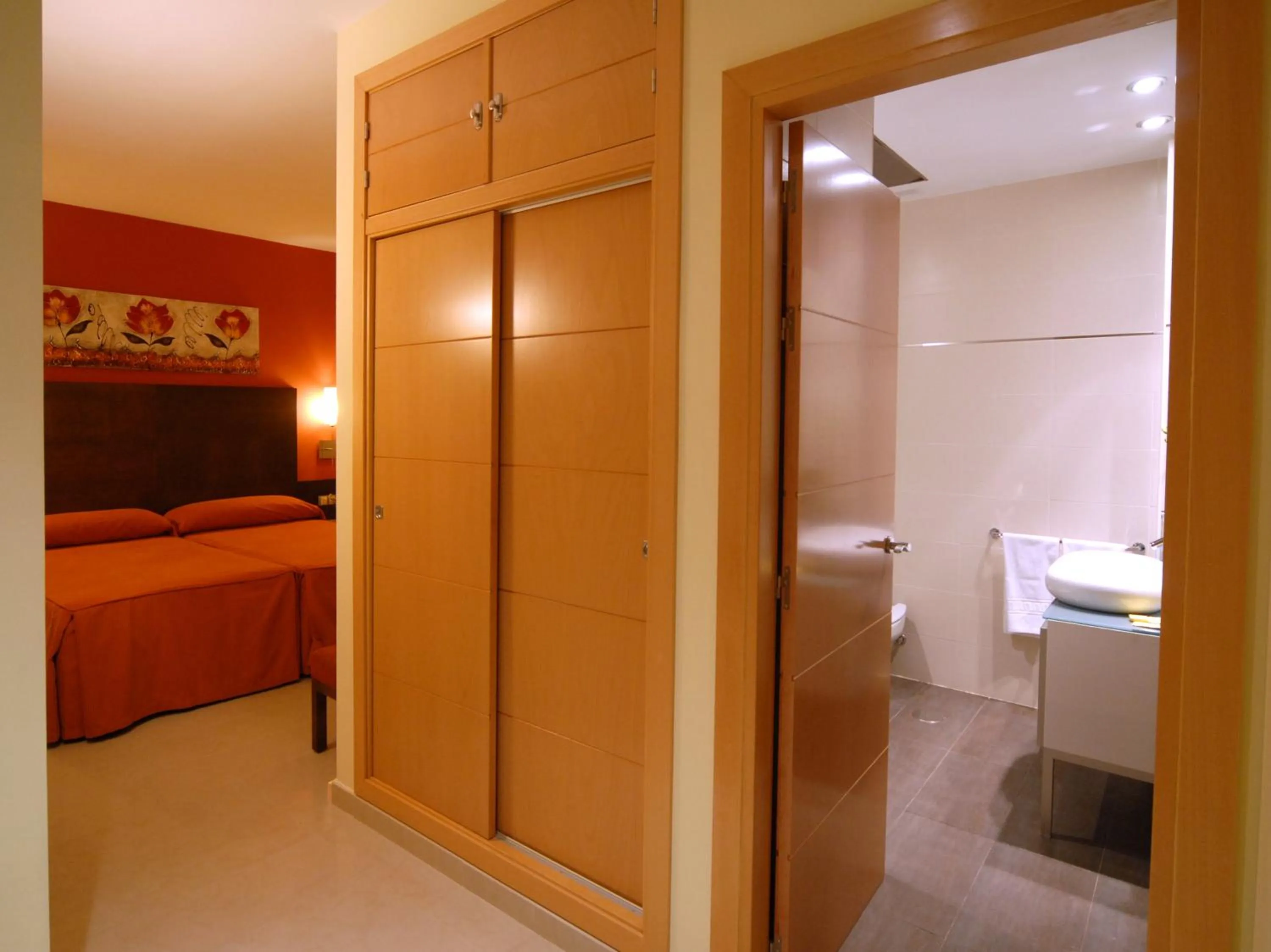 Bedroom, Bed in Hotel Macami