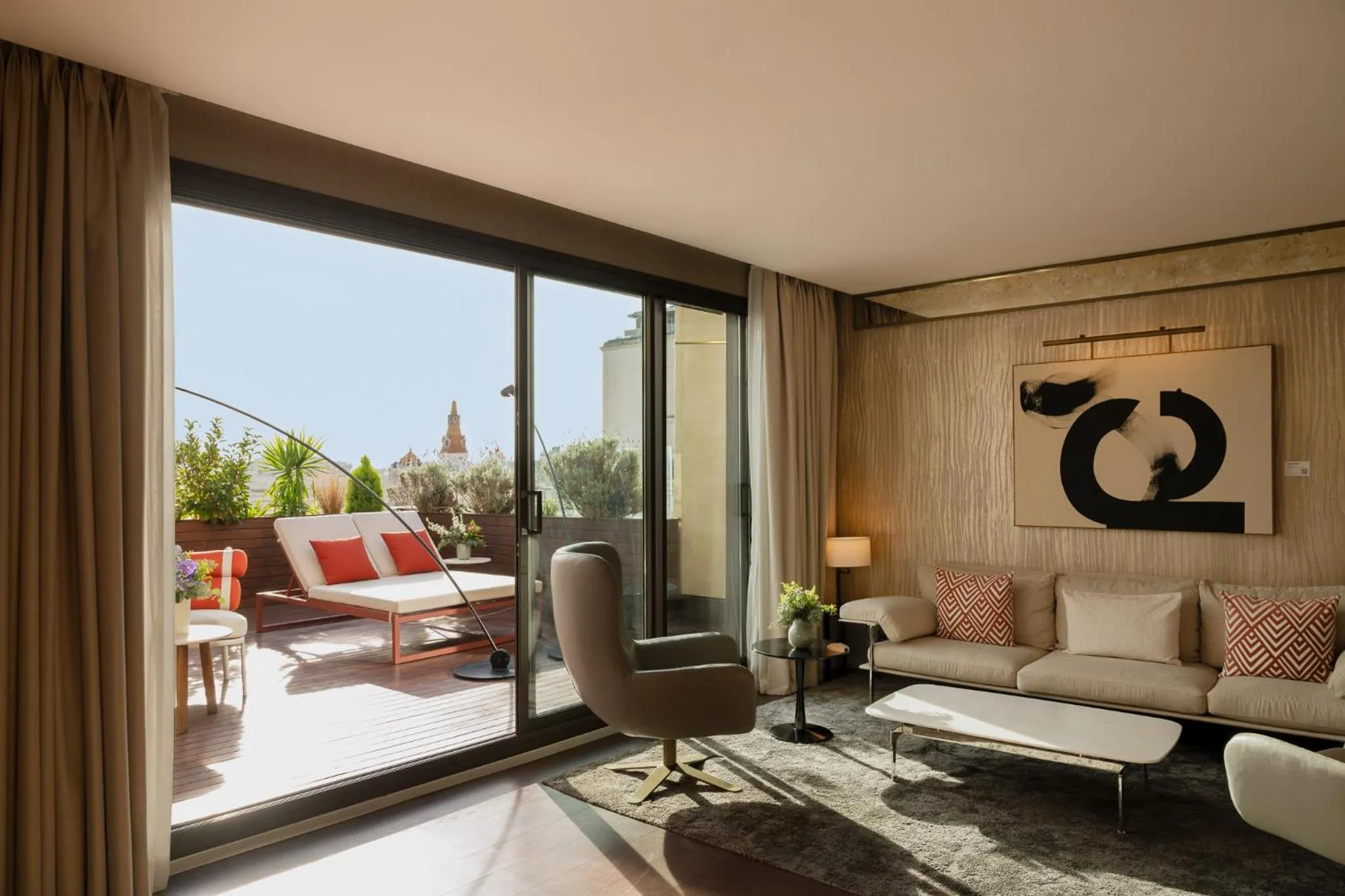 View (from property/room) in Almanac Barcelona