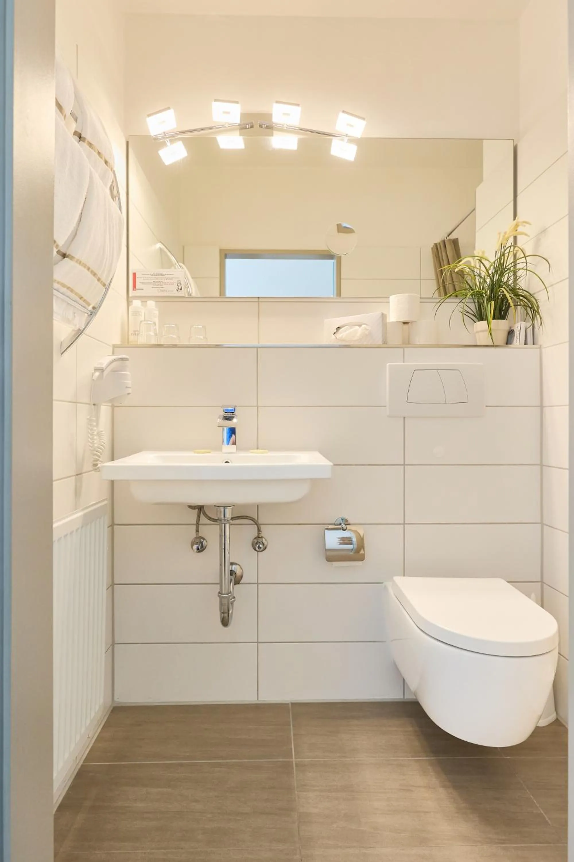 Bathroom in Hotel Deichgraf