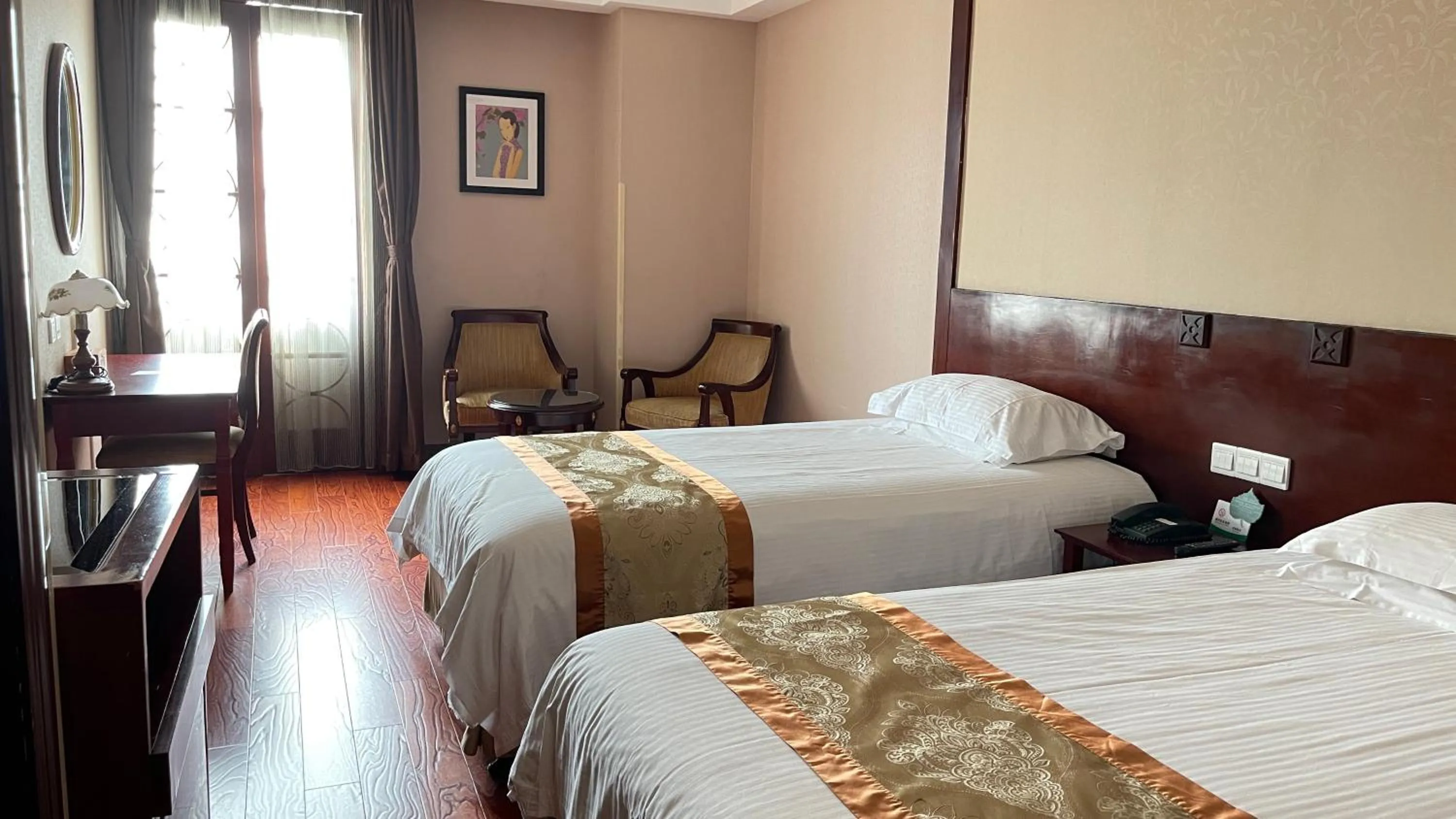 Bedroom, Bed in Seventh Heaven Hotel