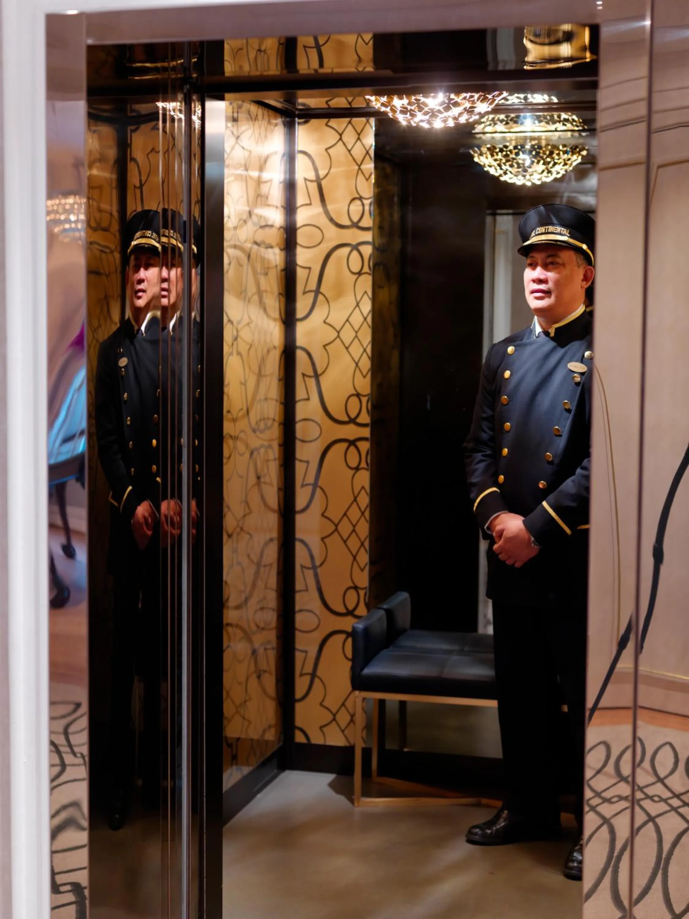 Lobby or reception in Hotel Continental