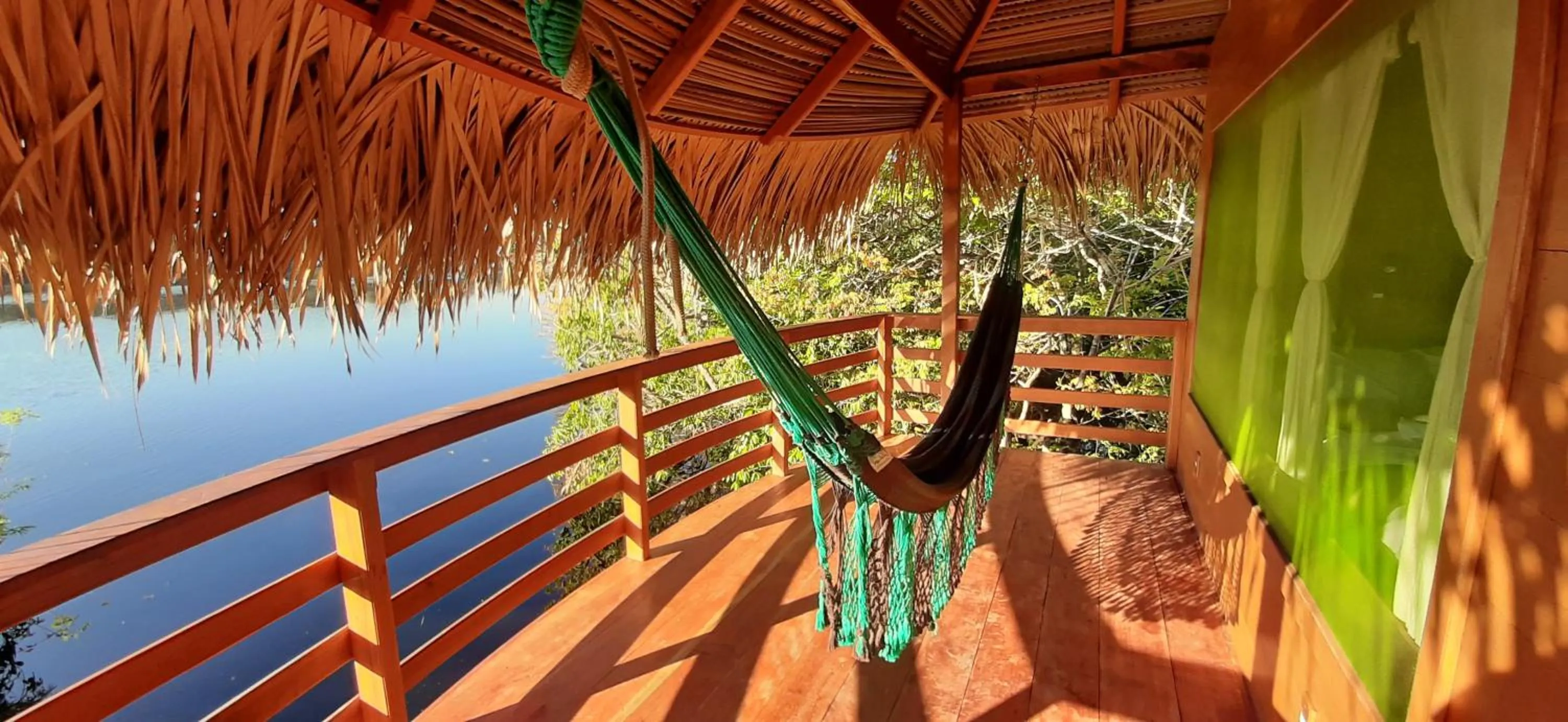 Balcony/Terrace in Juma Amazon Lodge