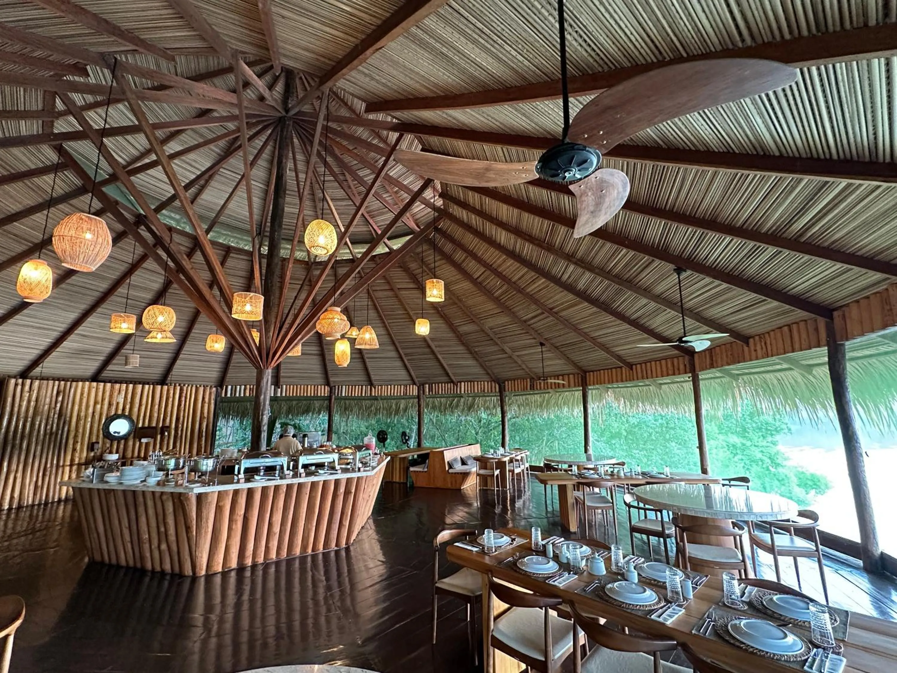 Restaurant/places to eat in Juma Amazon Lodge