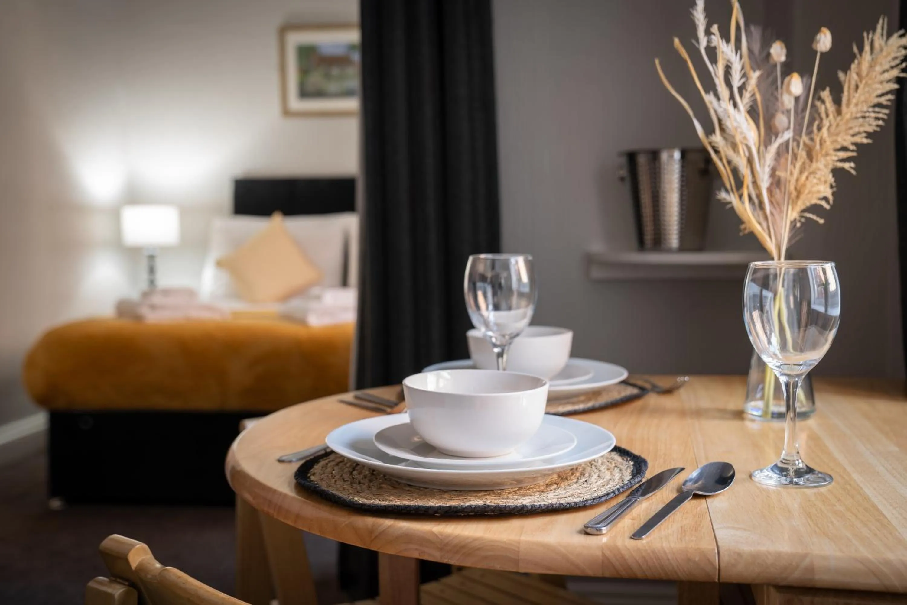 Dining area in Coasters Holiday Apartments