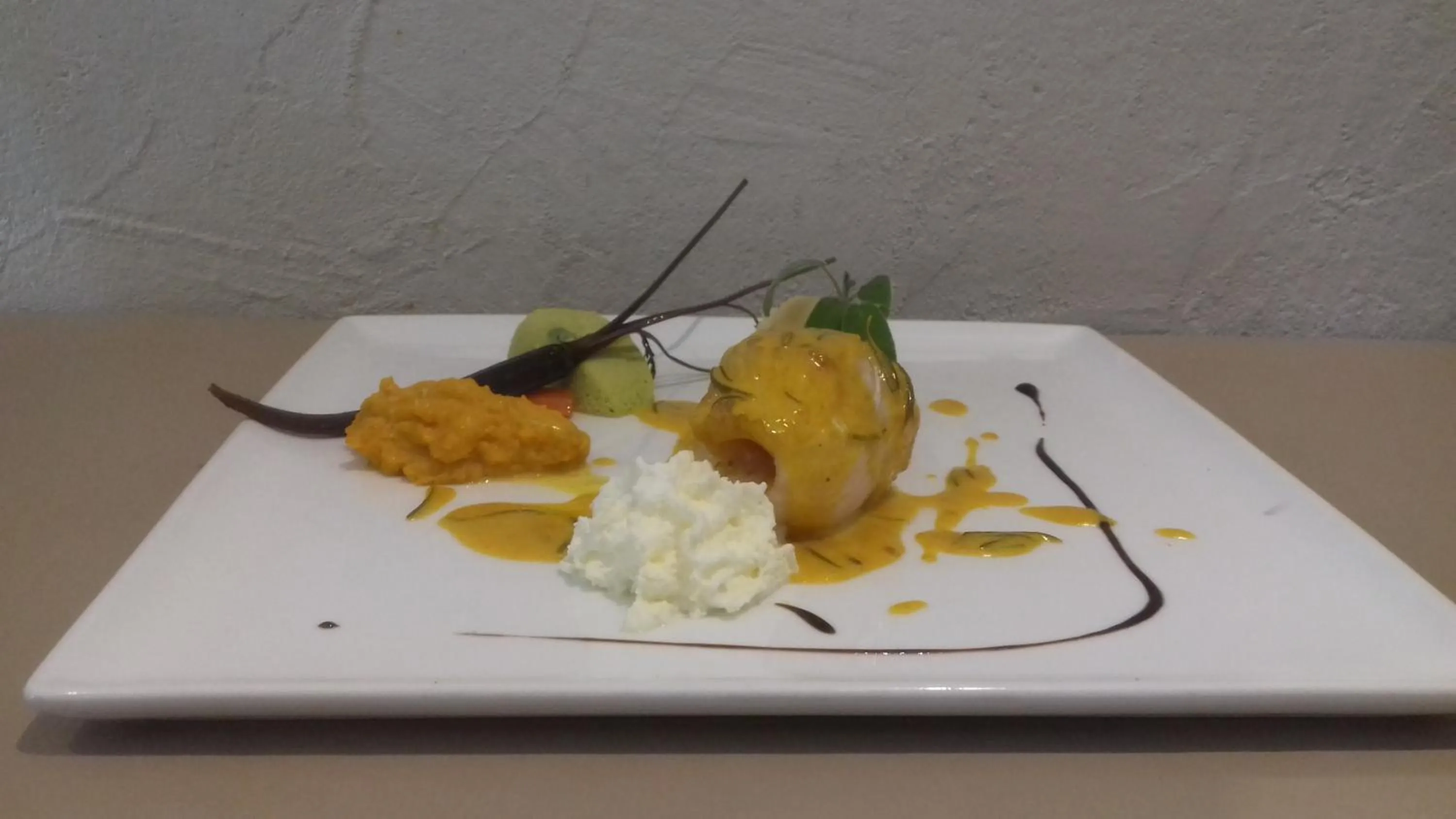 Food close-up in Logis Hôtel - Restaurant Résidence Les Cèdres