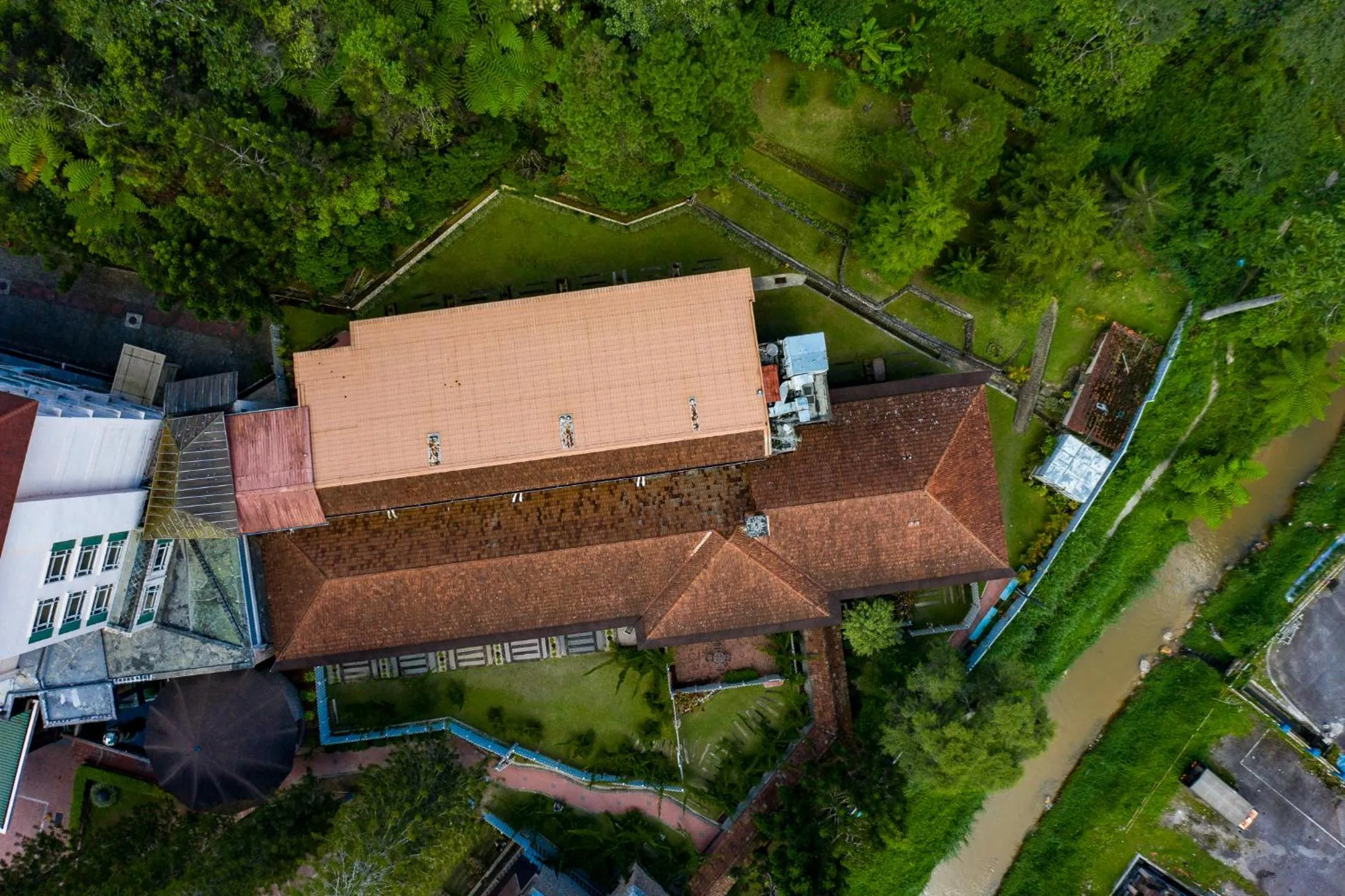 Bird's eye view in Century Pines Resort Cameron Highlands