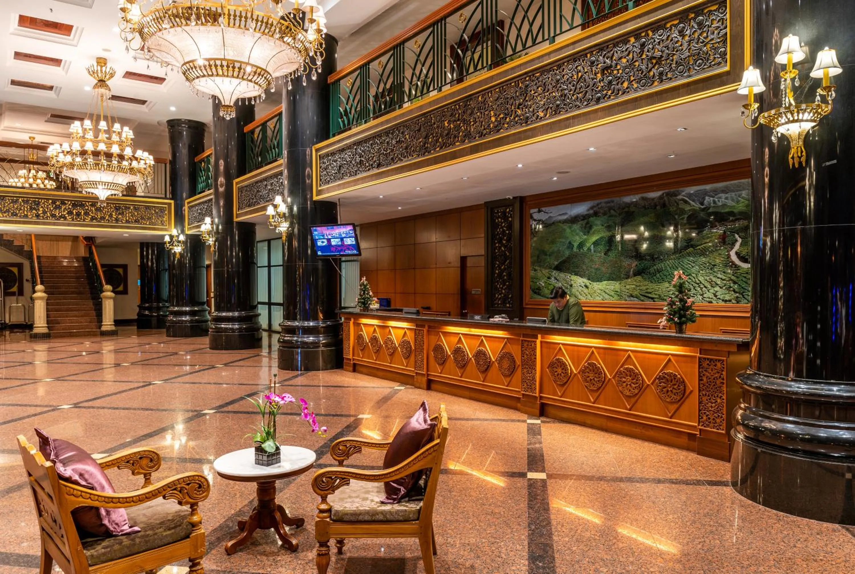 Lobby or reception in Century Pines Resort Cameron Highlands