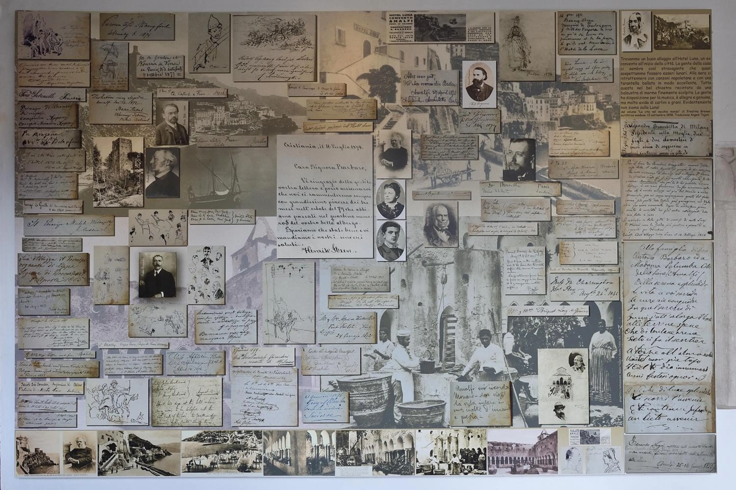 group of guests in Hotel Luna Convento