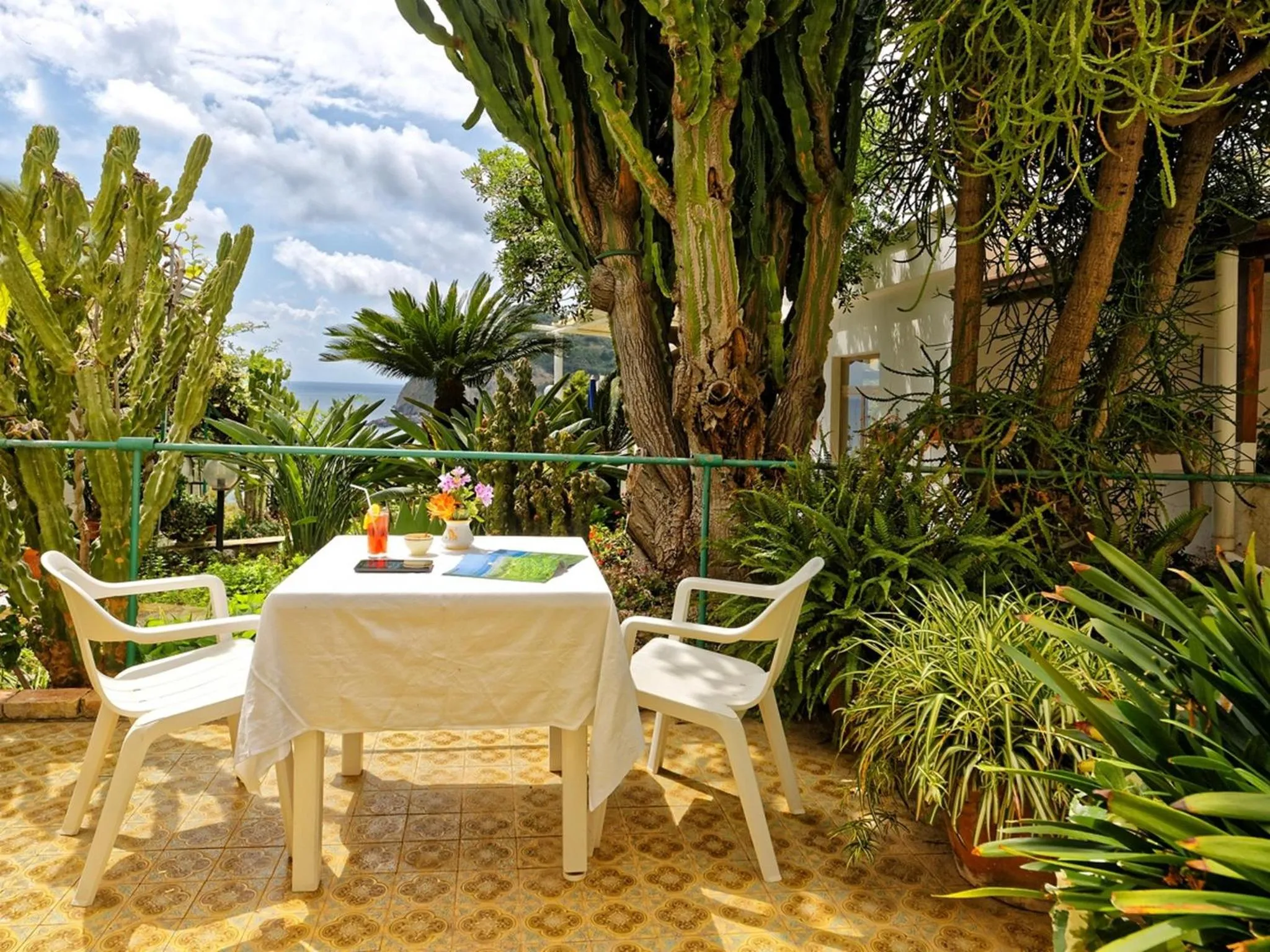 Balcony/Terrace in Hotel Villa Franz