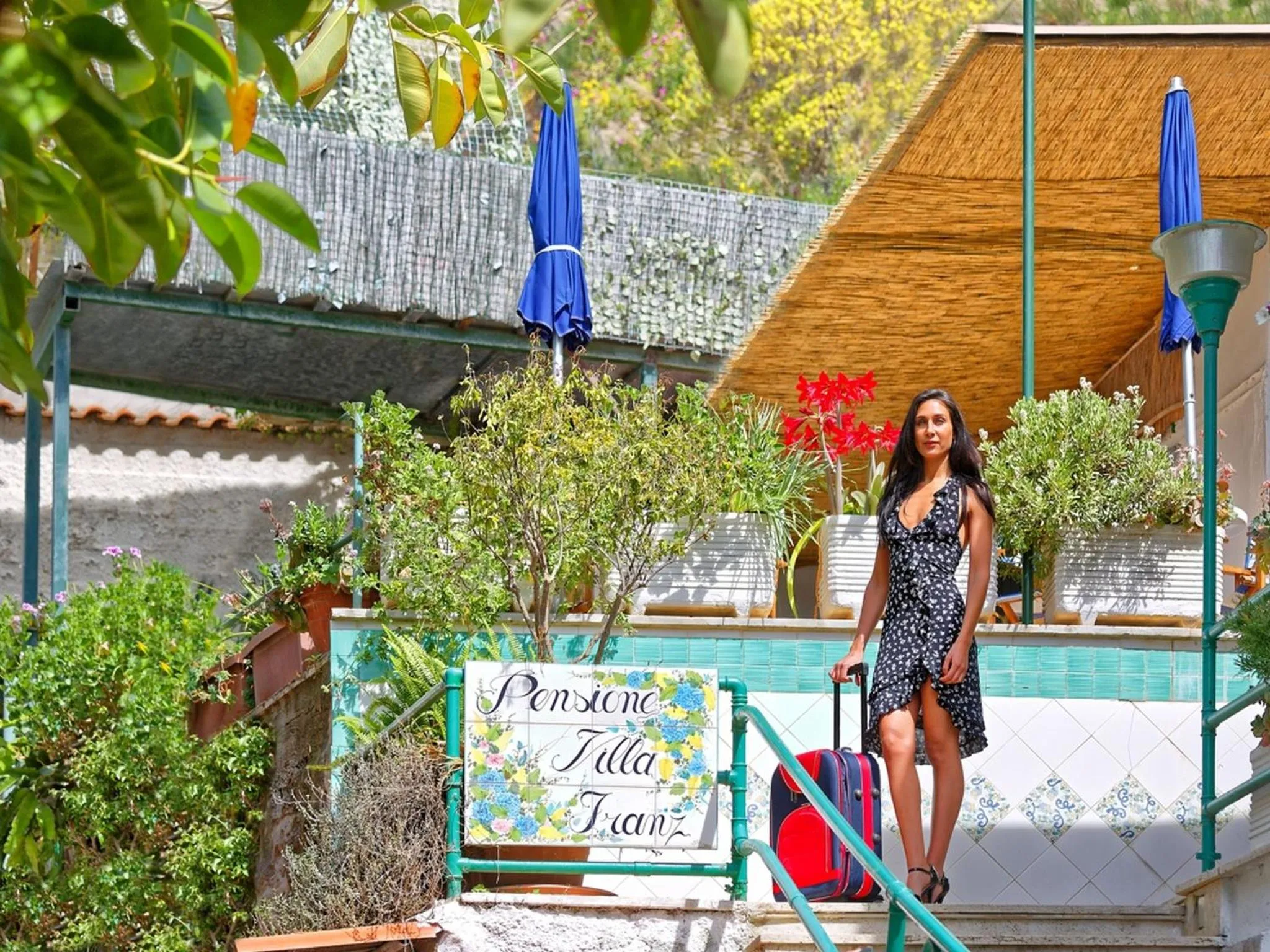 Property building in Hotel Villa Franz