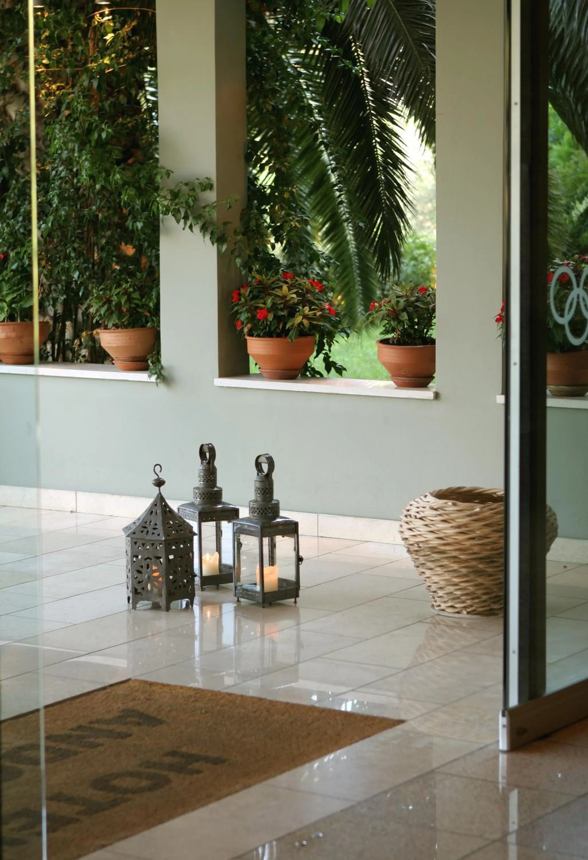 Decorative detail in Hotel Antonios