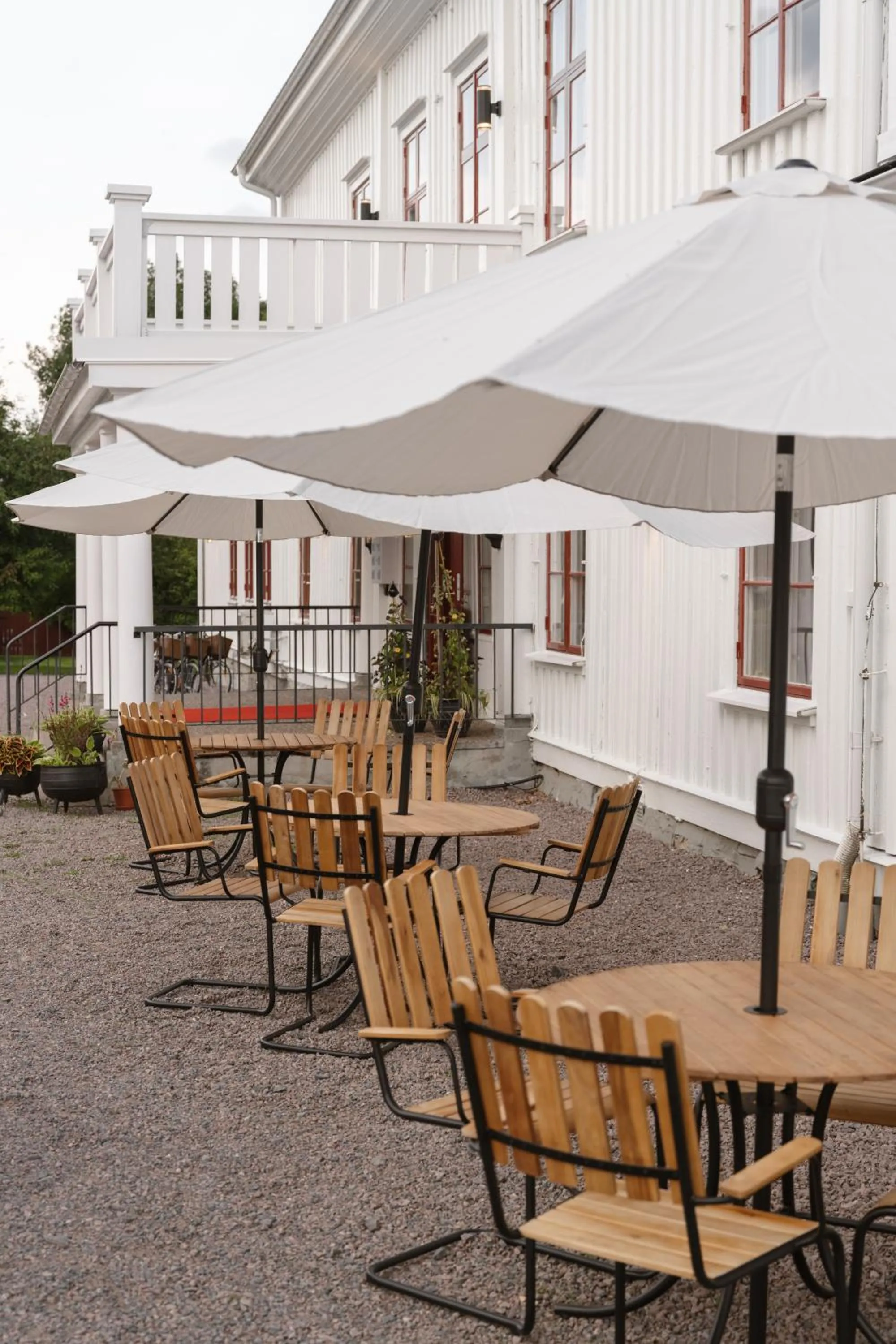 Facade/entrance in Ulvsby Herrgård