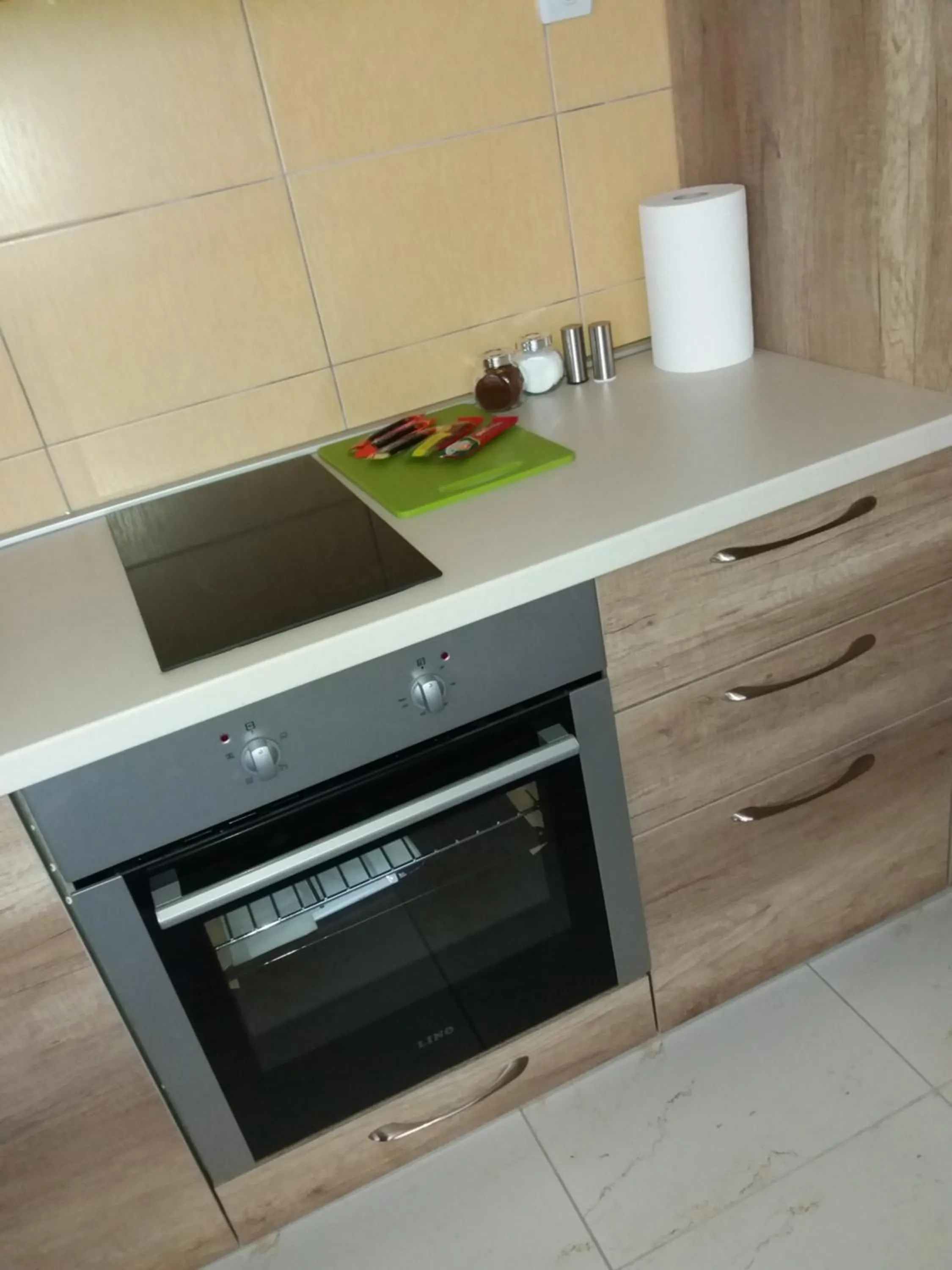 Kitchen or kitchenette in Apartments Grande House