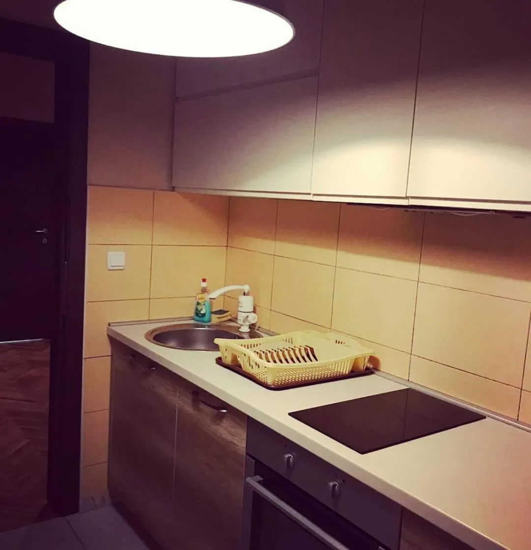 Kitchen or kitchenette in Apartments Grande House
