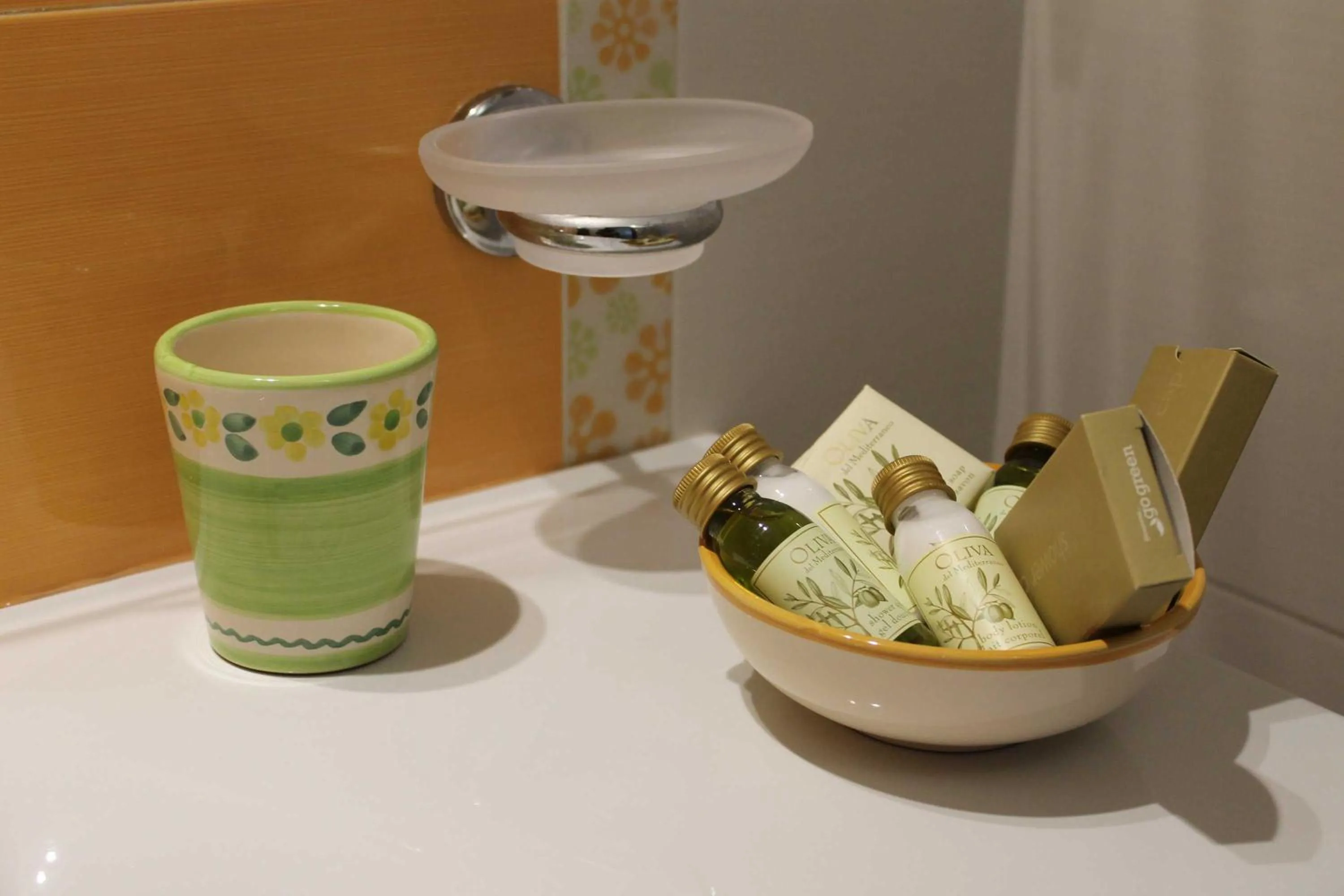 Bathroom in Masseria Pizzofalcone