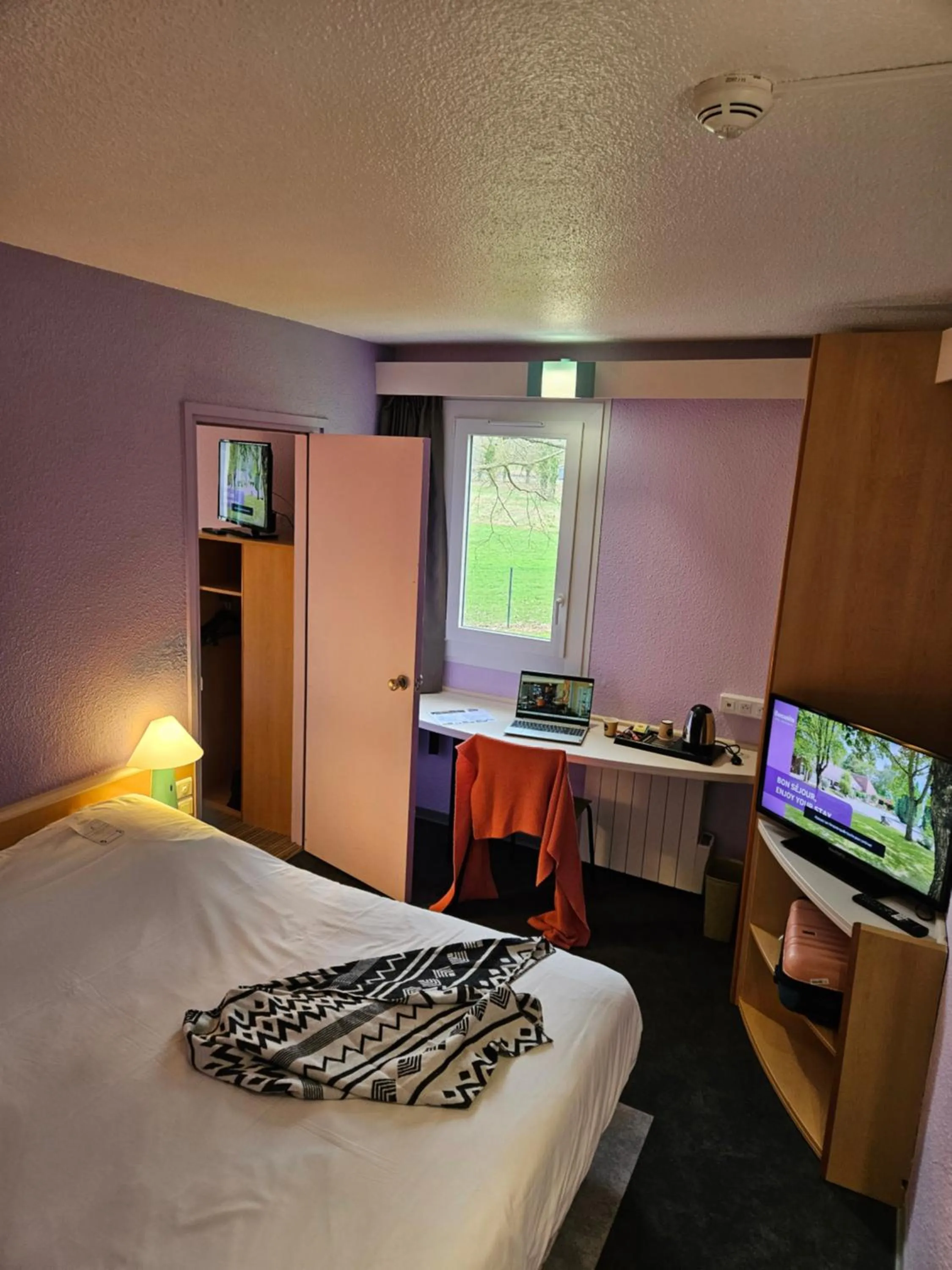 Bed in Hotel Bonanite