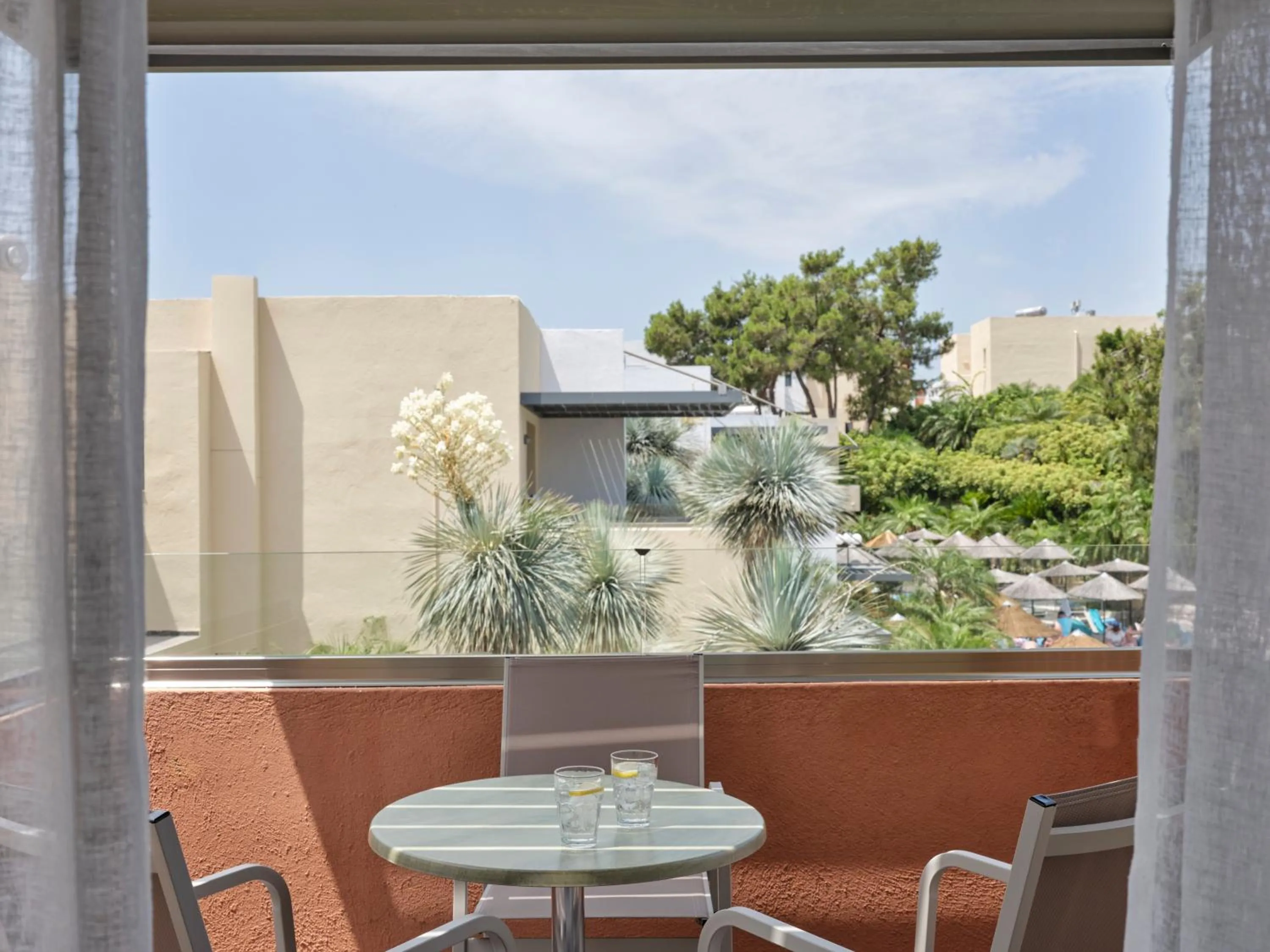 Balcony/Terrace in Atlantica Mikri Poli Rhodes