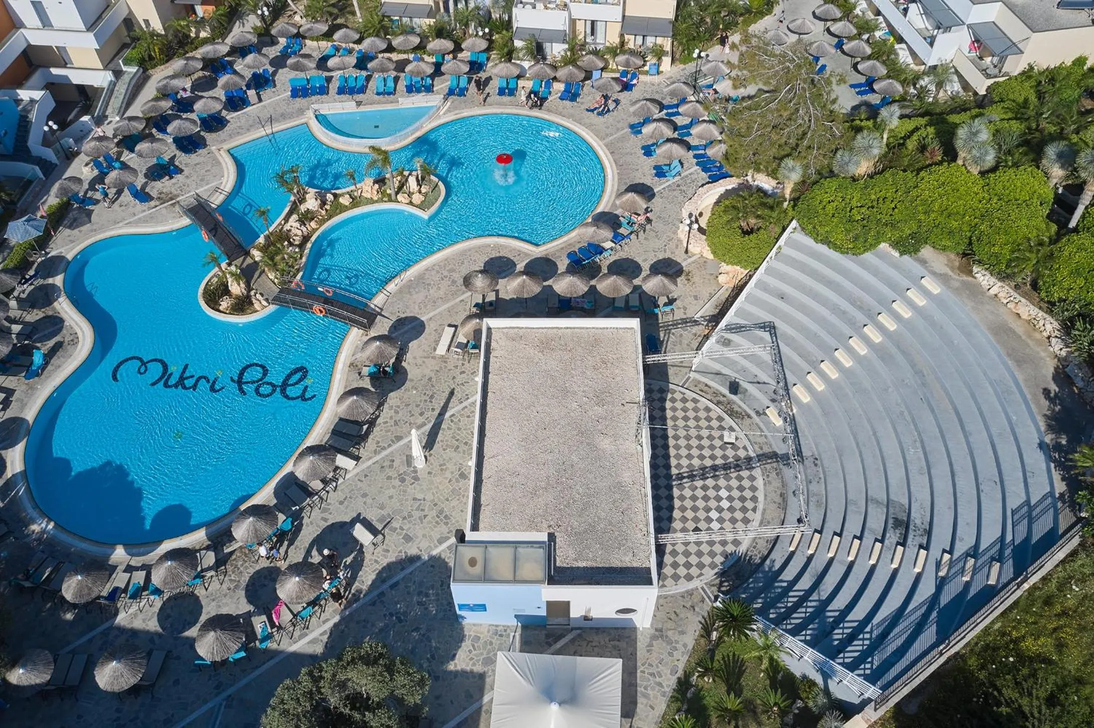 Swimming pool in Atlantica Mikri Poli Rhodes