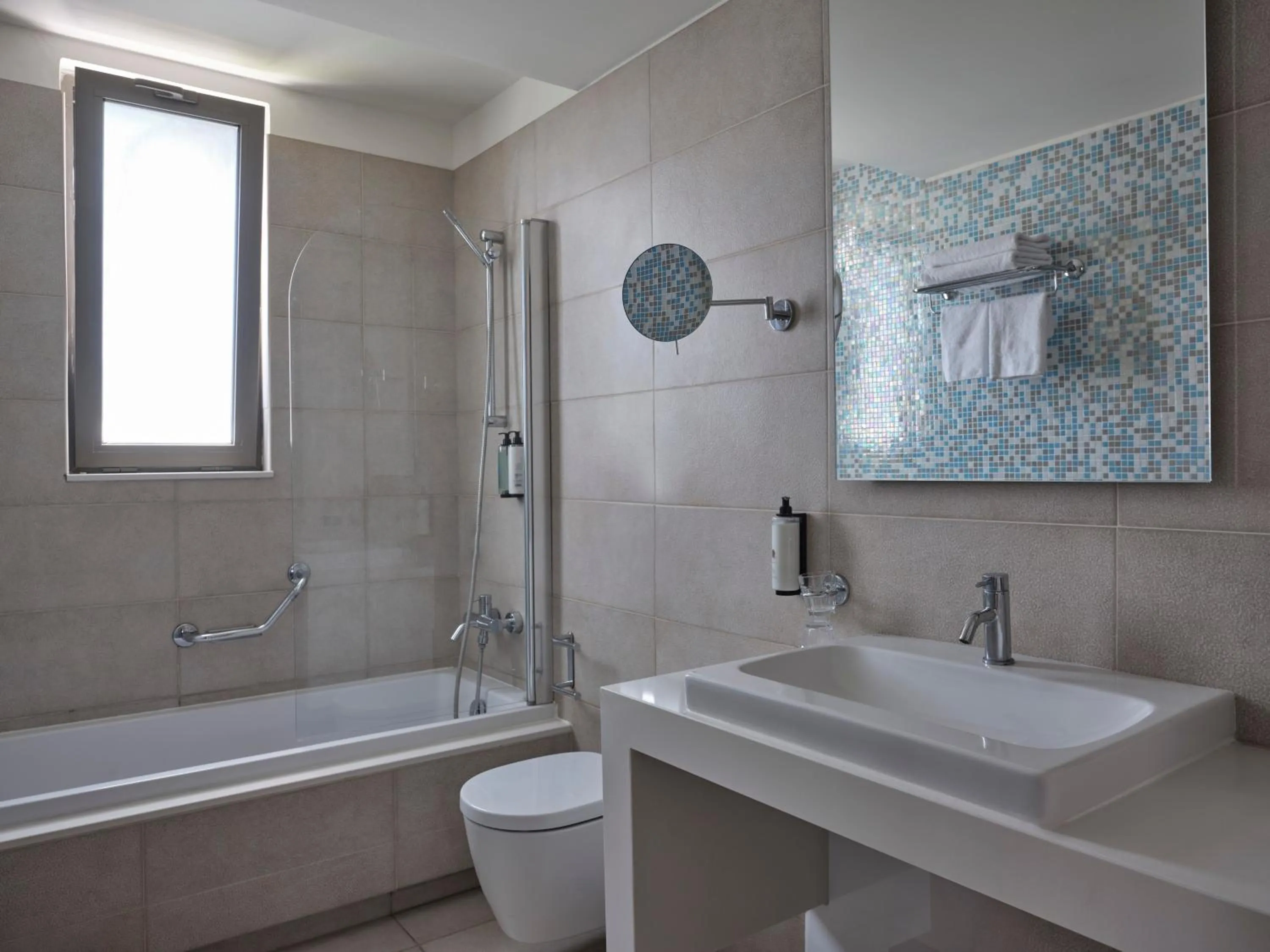 Bathroom in Atlantica Mikri Poli Rhodes