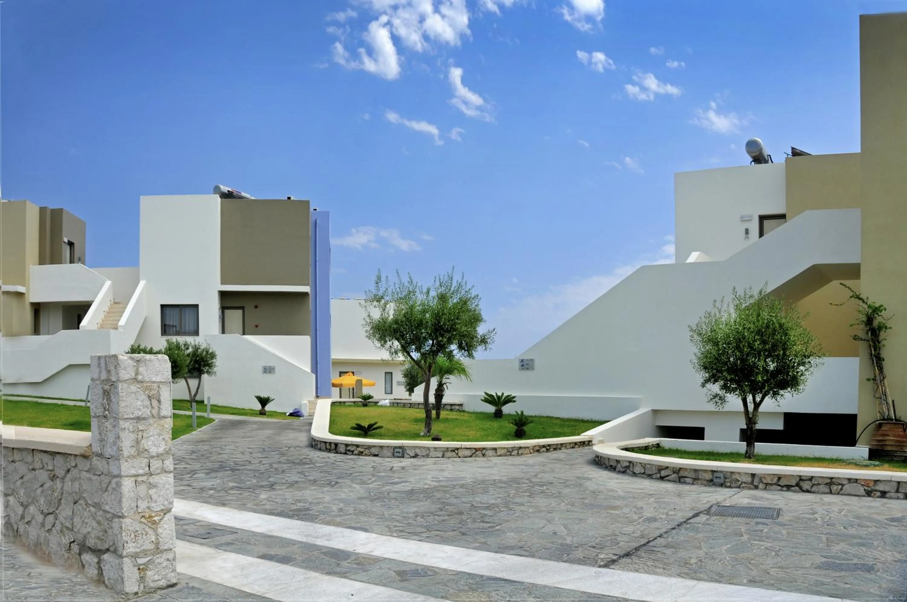 Facade/entrance in Atlantica Mikri Poli Rhodes