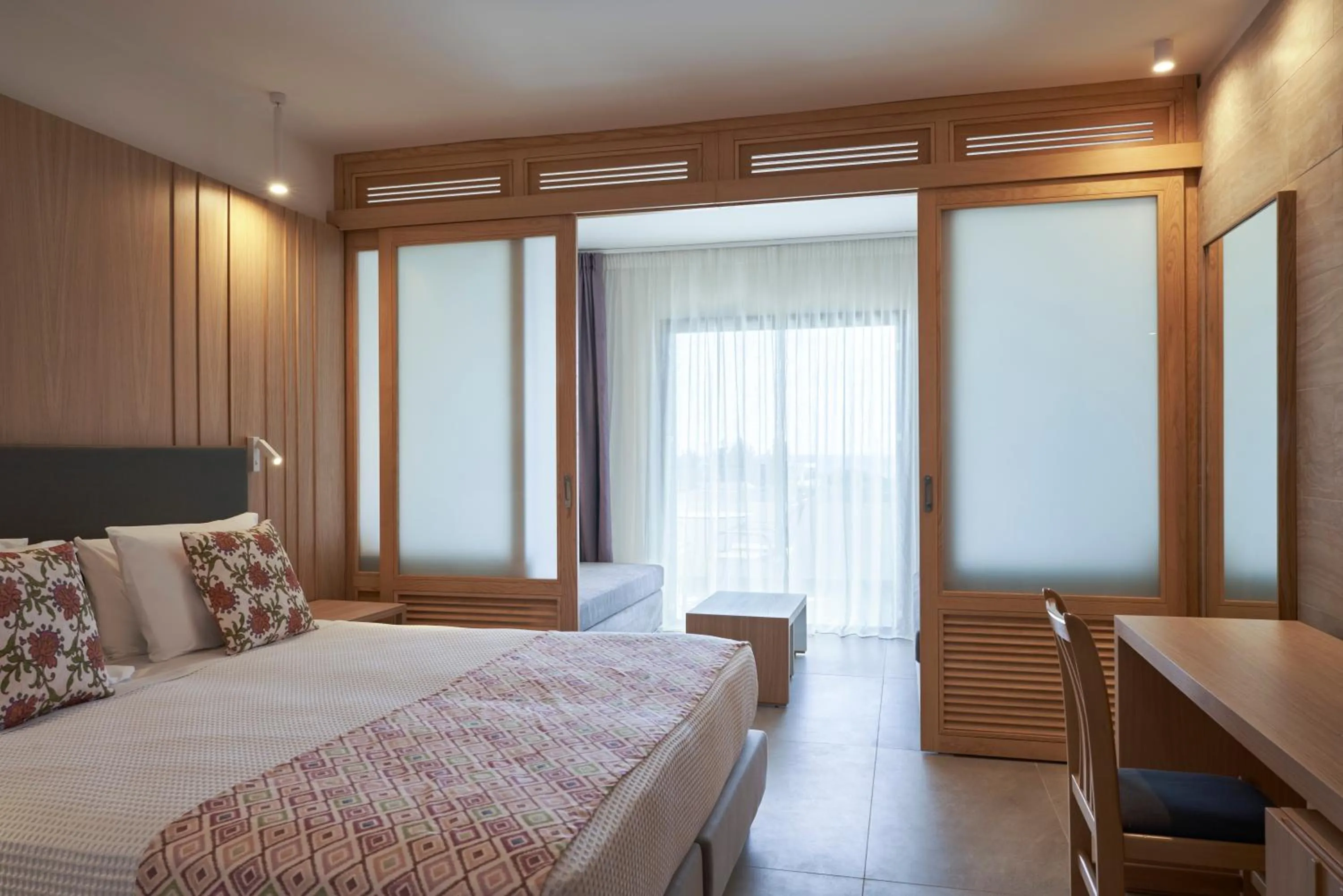 Bedroom, Bed in Atlantica Mikri Poli Rhodes