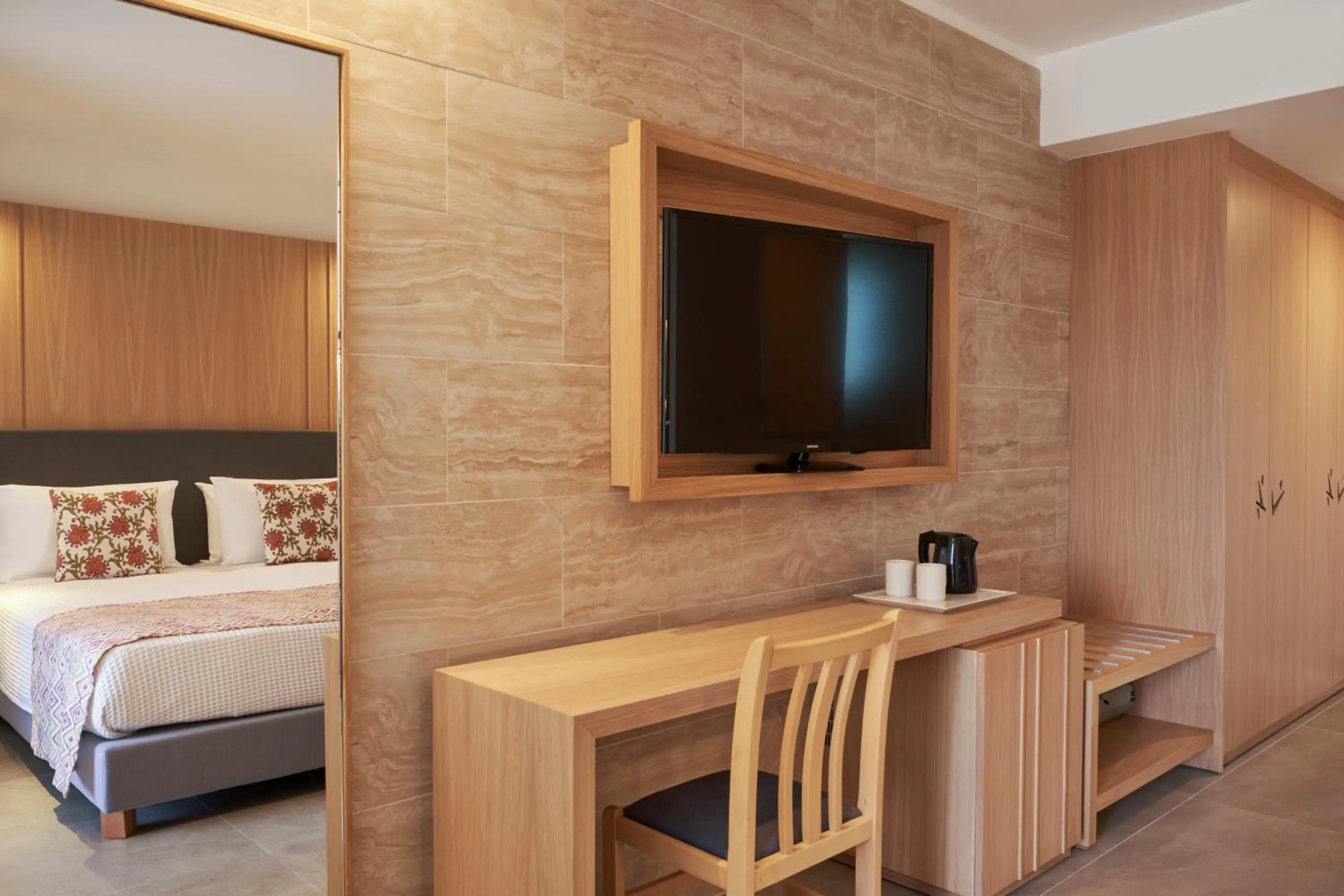 Photo of the whole room, Bed in Atlantica Mikri Poli Rhodes