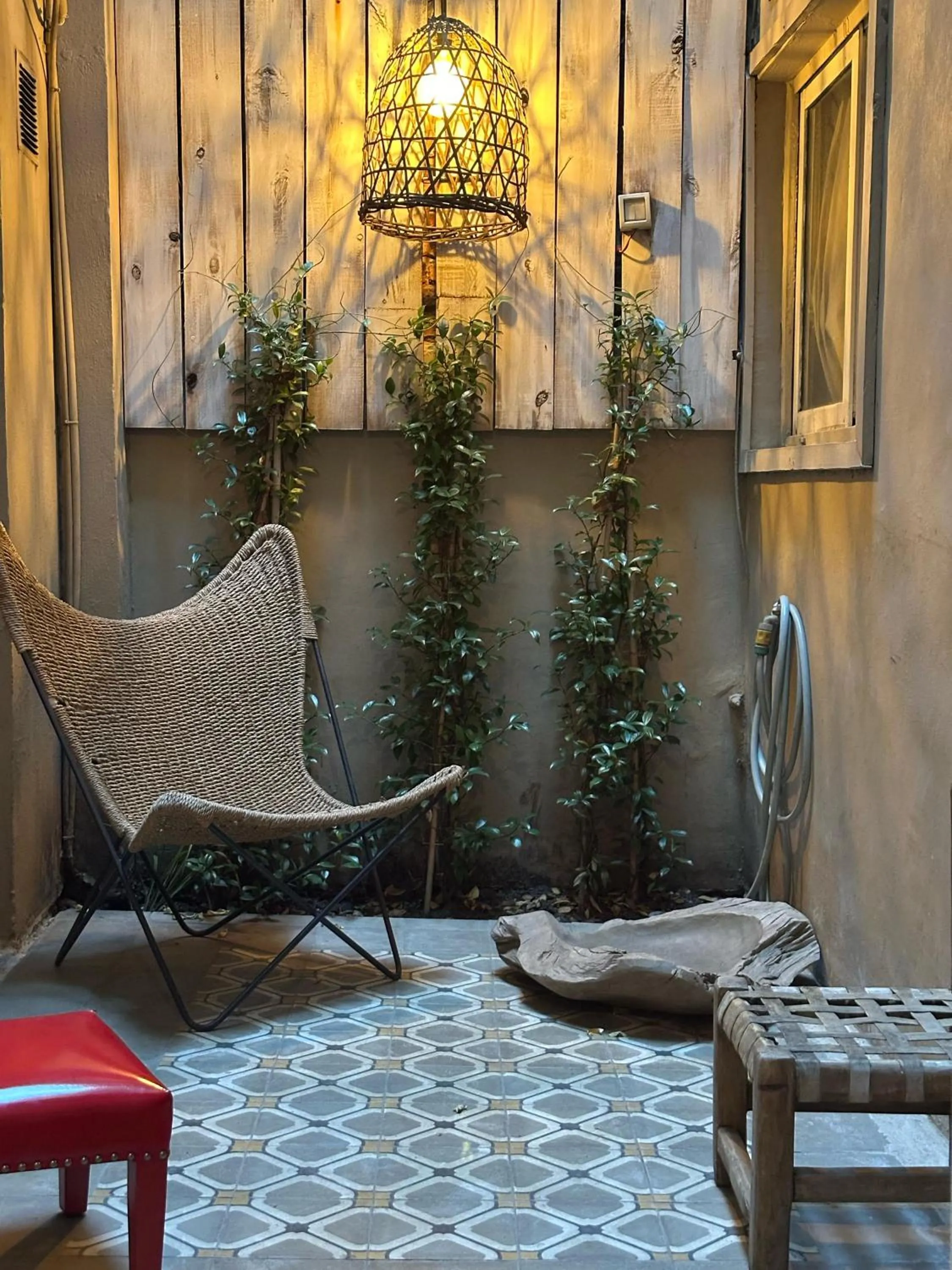 Patio in Hotel Costa Rica