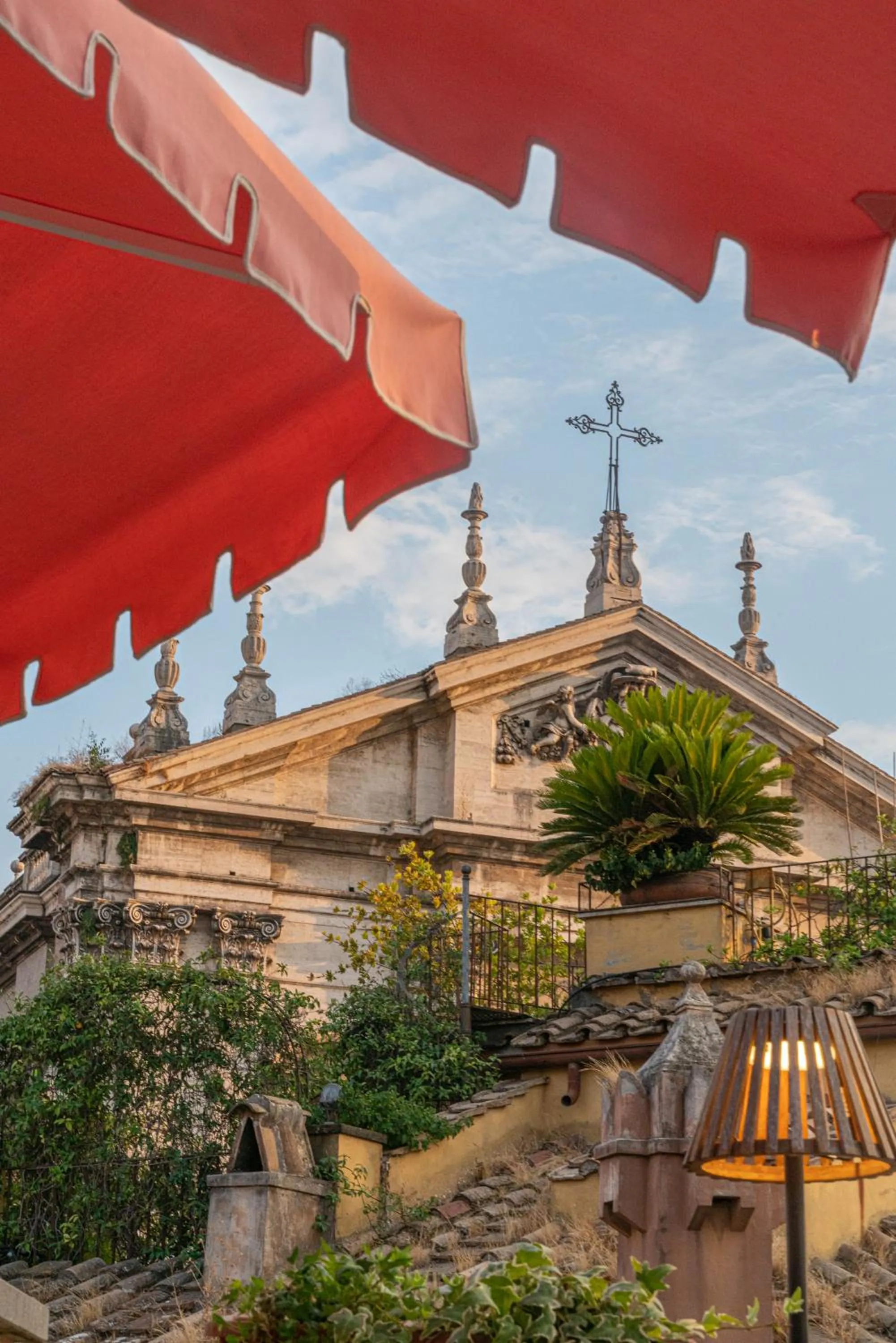 Patio in 9Hotel Cesari