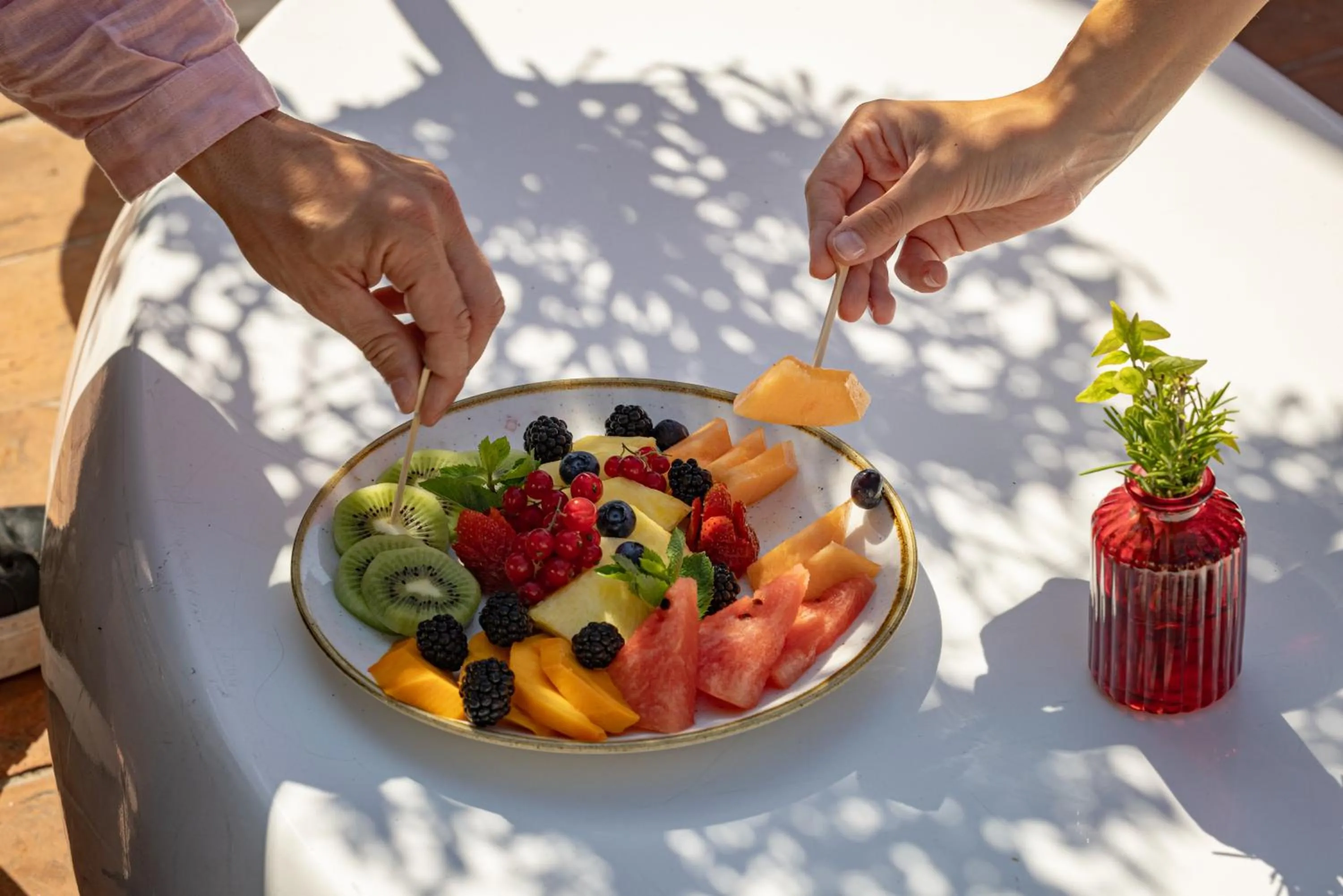 Food and drinks in 9Hotel Cesari