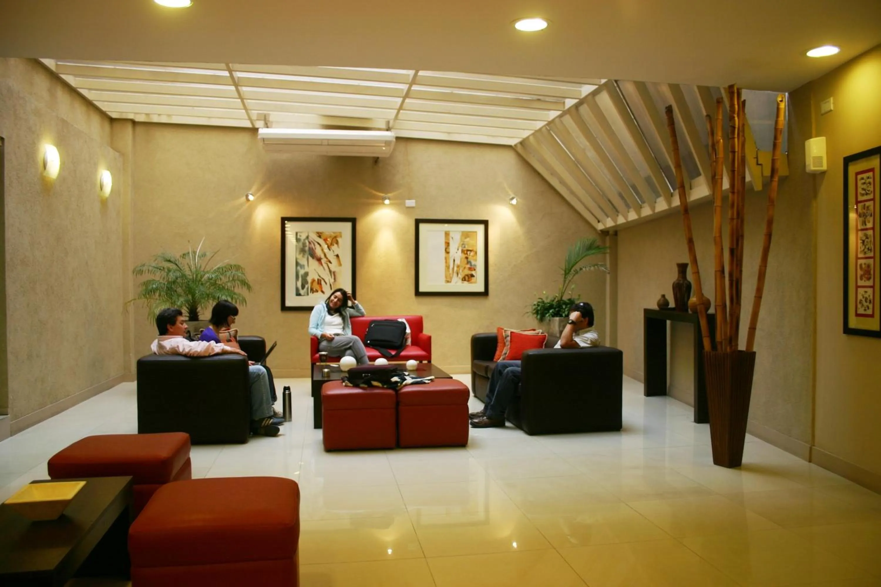 Lobby or reception in Hotel Cordon Del Plata