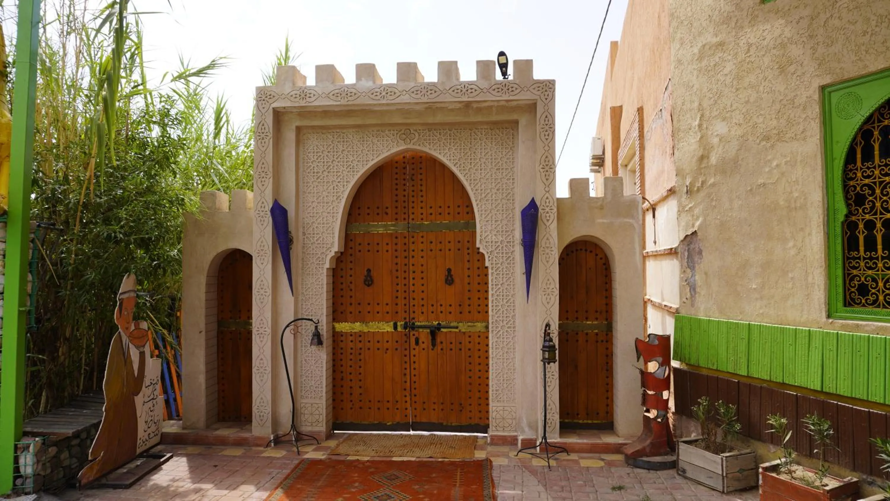 Facade/entrance in Riad Saida Atlas