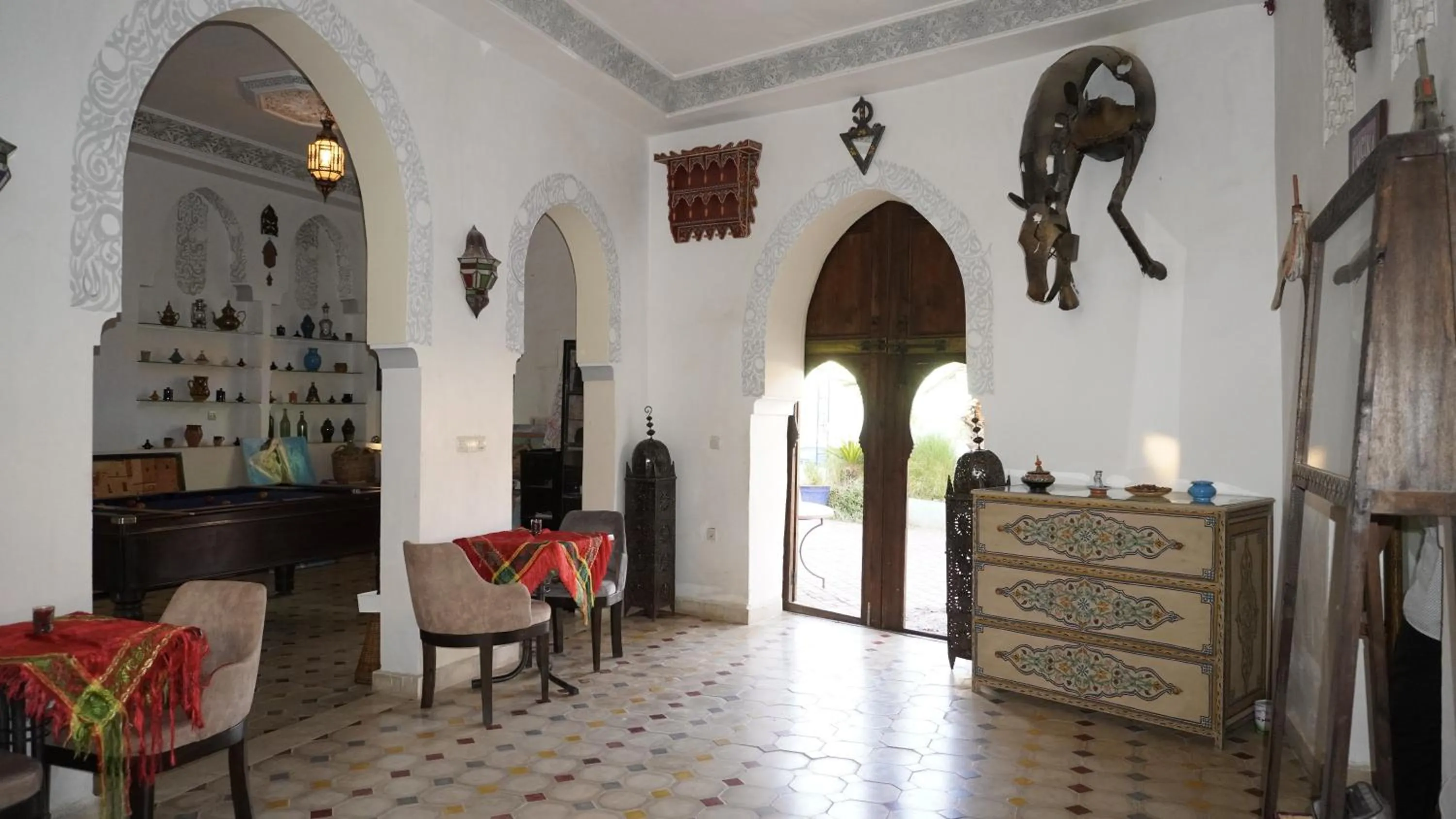 Living room in Riad Saida Atlas