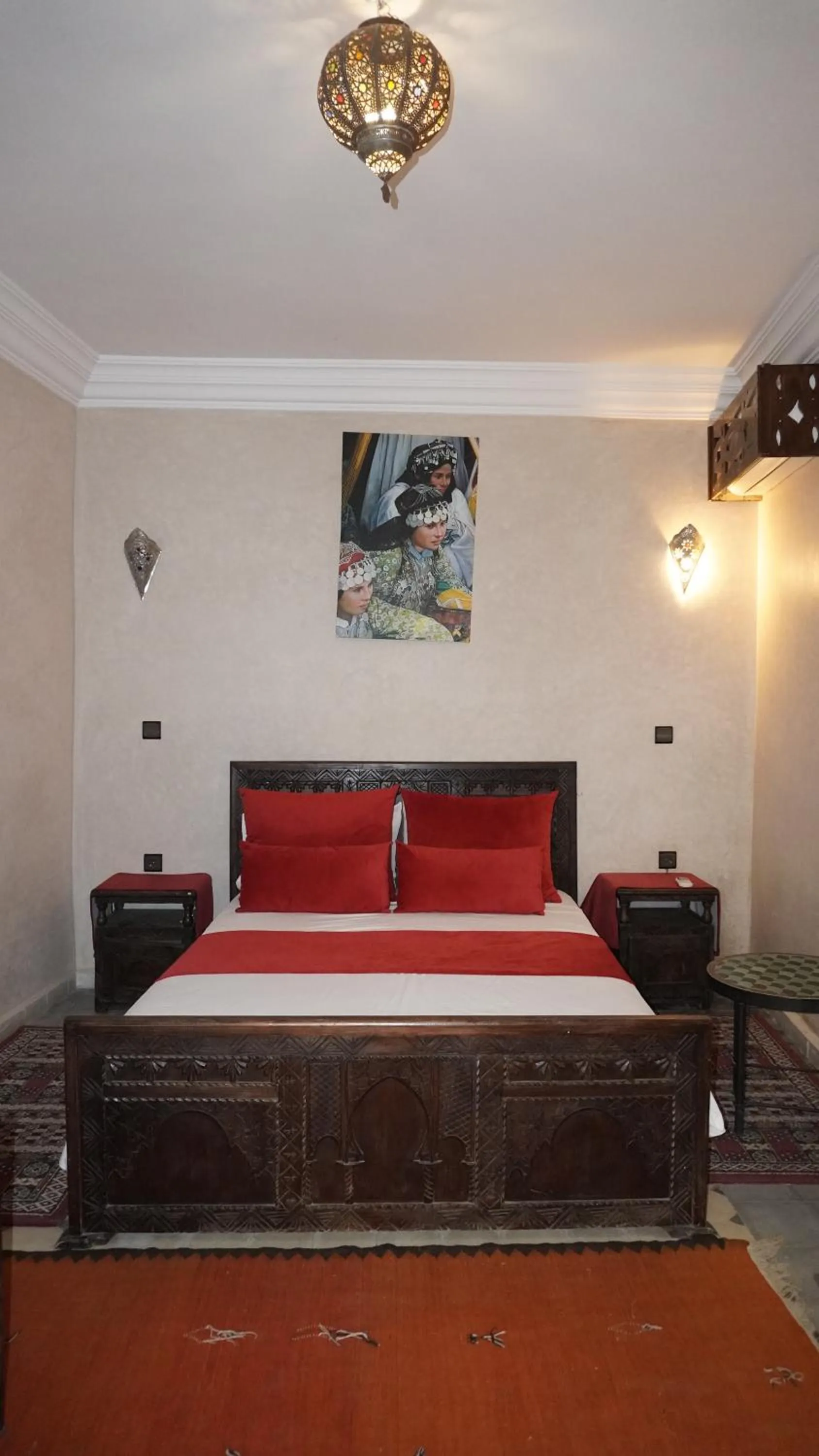 Bedroom, Bed in Riad Saida Atlas