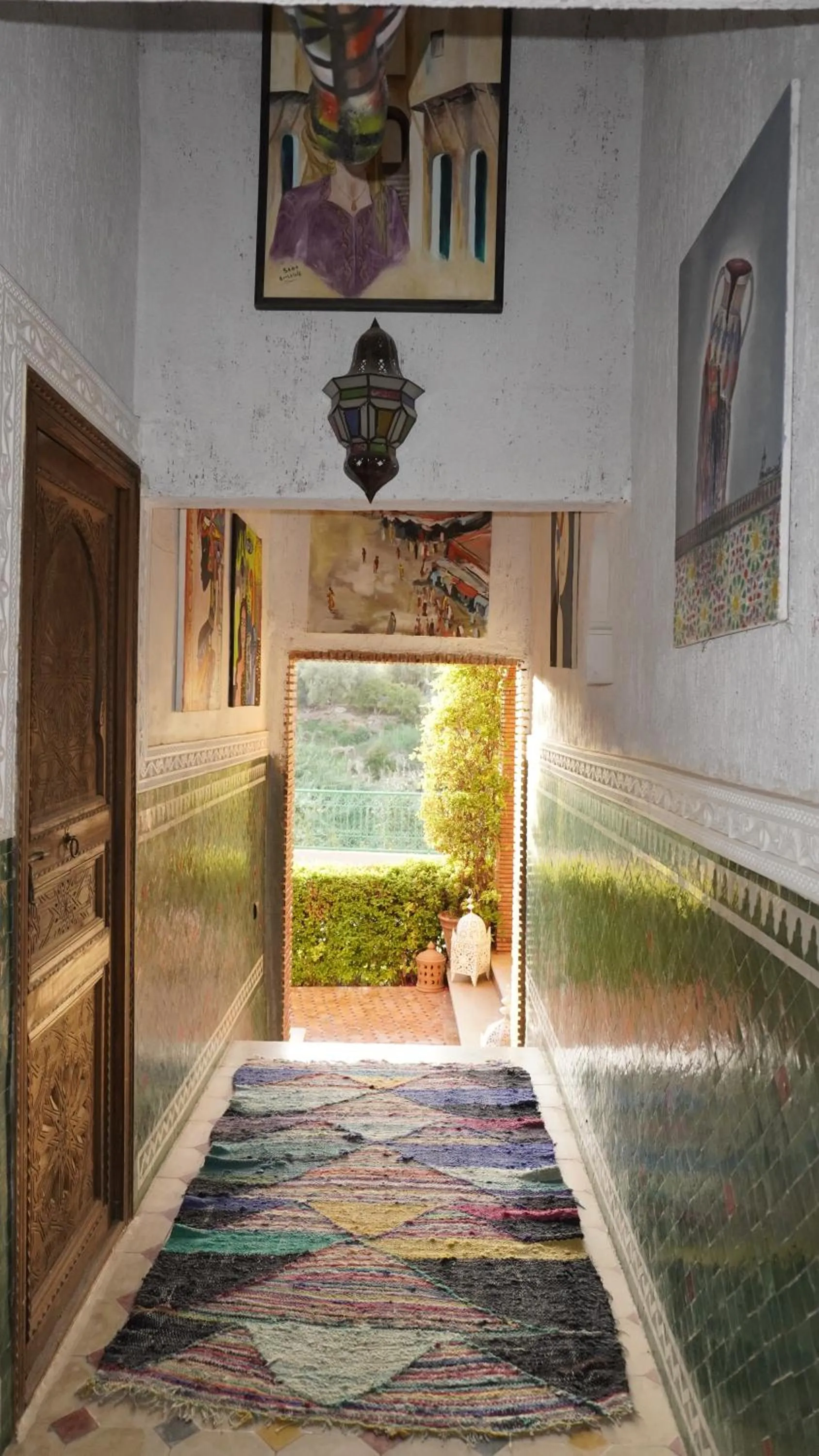 Facade/entrance in Riad Saida Atlas