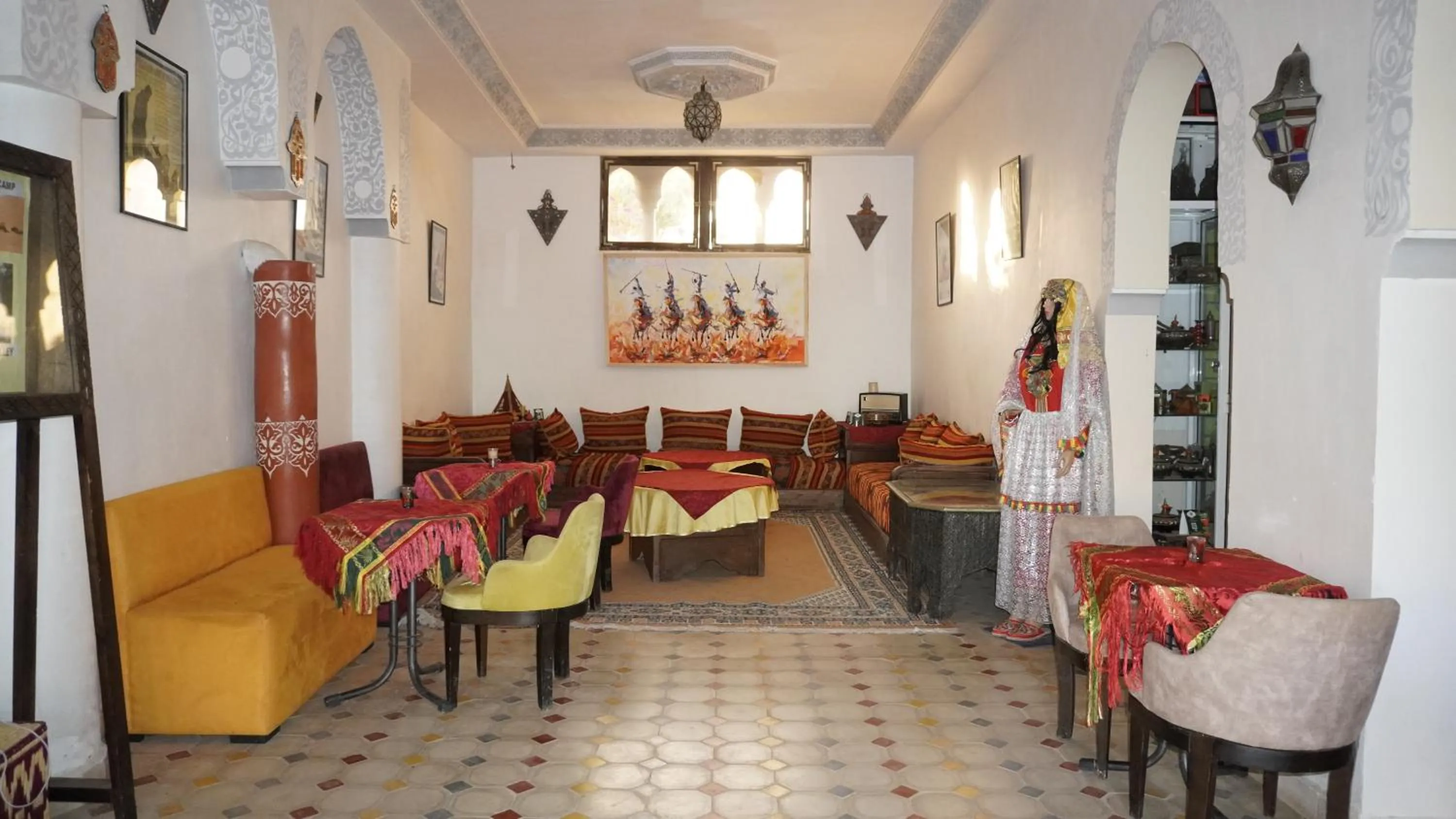 Seating area in Riad Saida Atlas