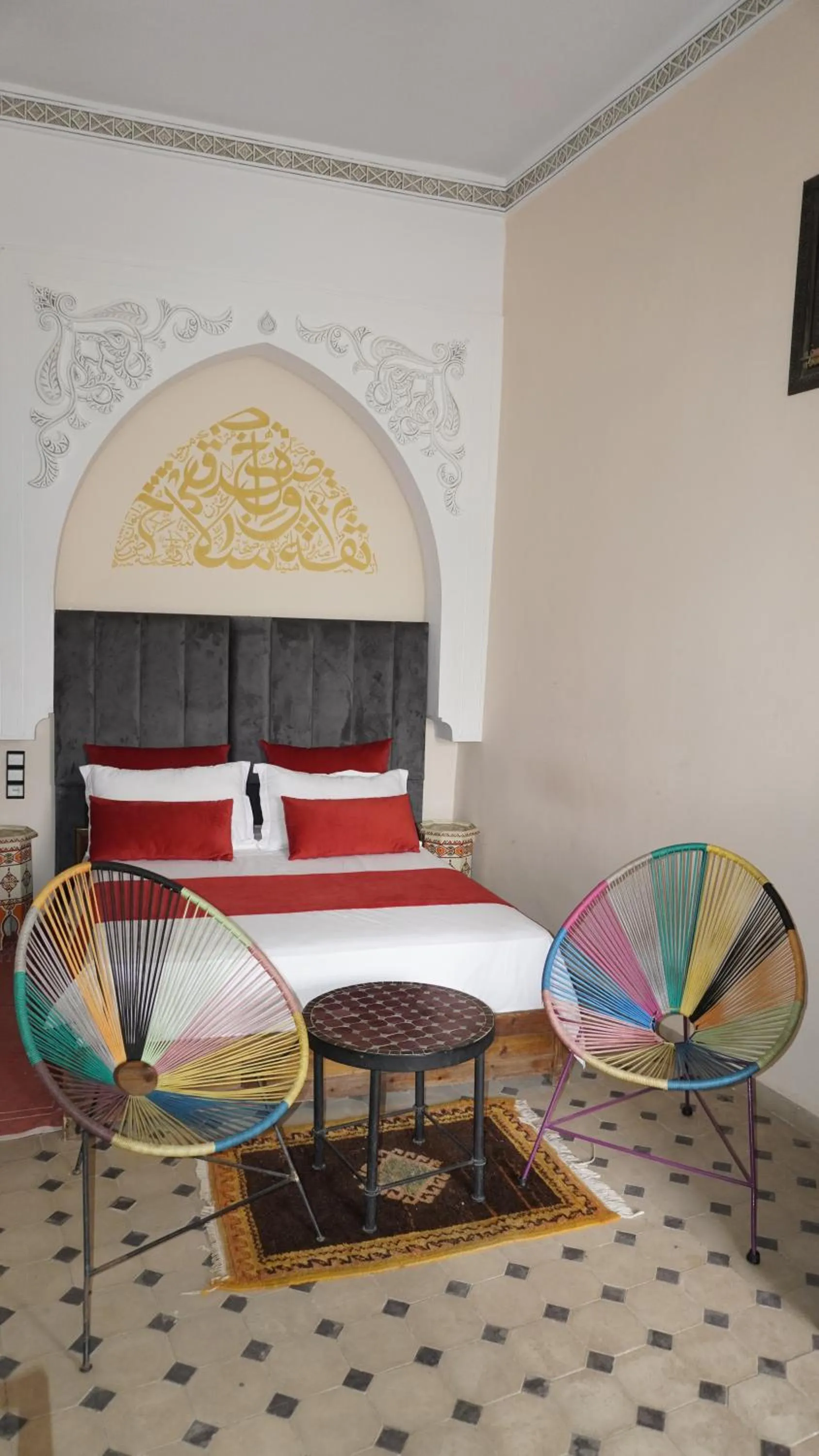 Seating area in Riad Saida Atlas